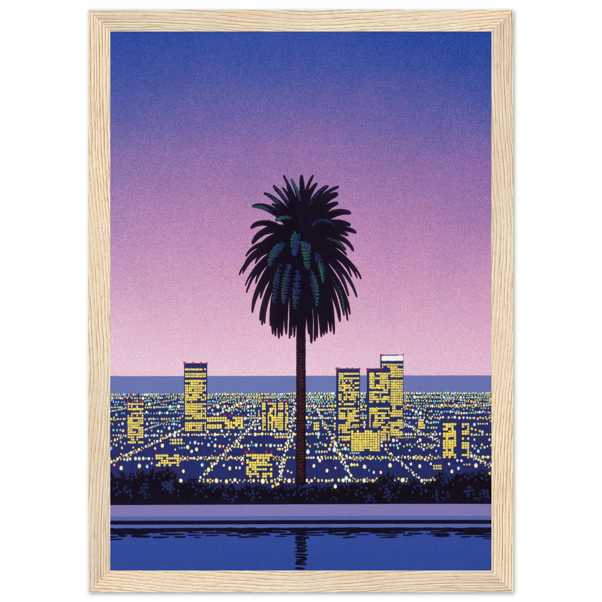 Pacific Breeze 2 Framed Poster | Hiroshi Nagai Framed Prints Wall Art | Hiroshi Nagai Prints