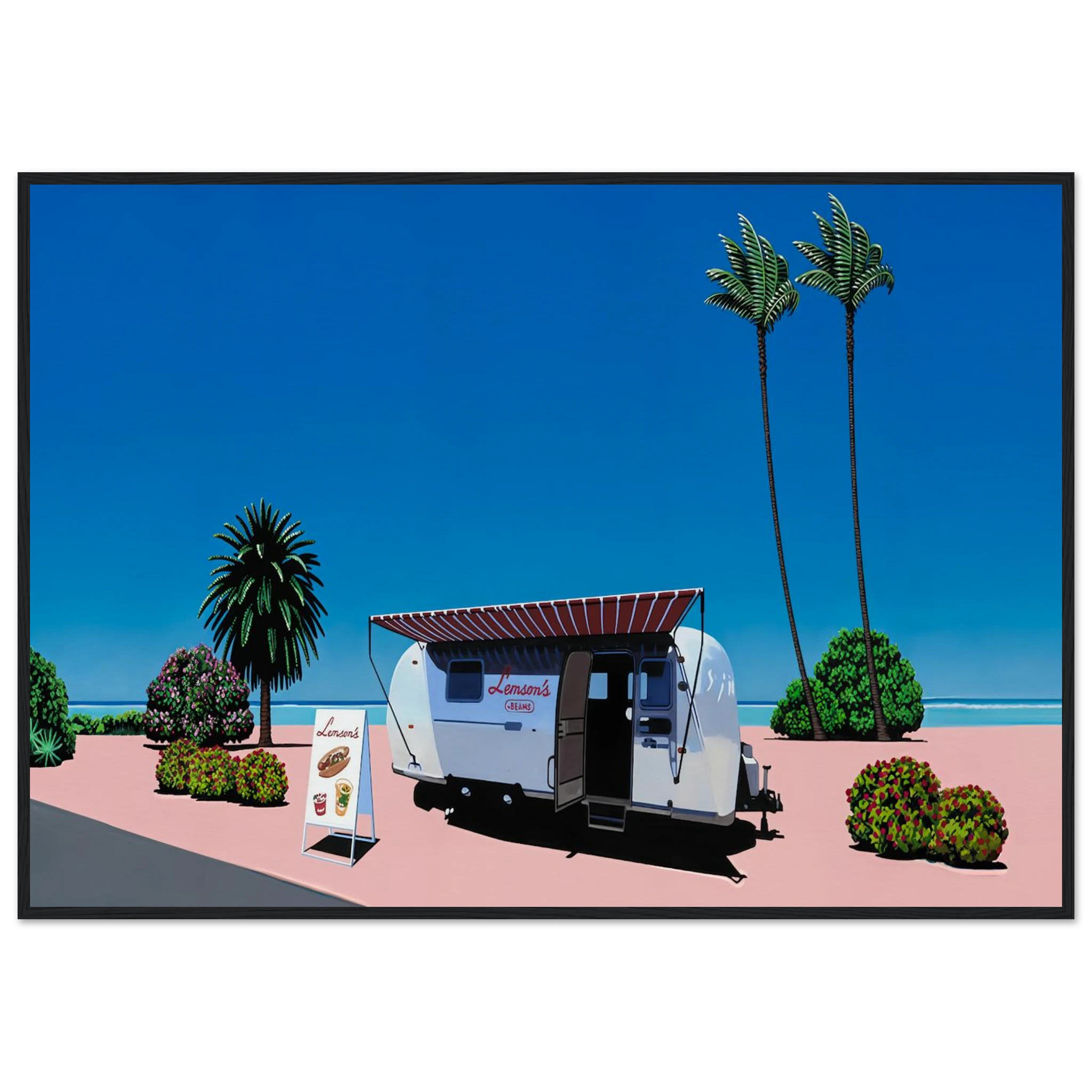 Lemson's Beams Framed Poster | Hiroshi Nagai Framed Prints Wall Art | Hiroshi Nagai Prints