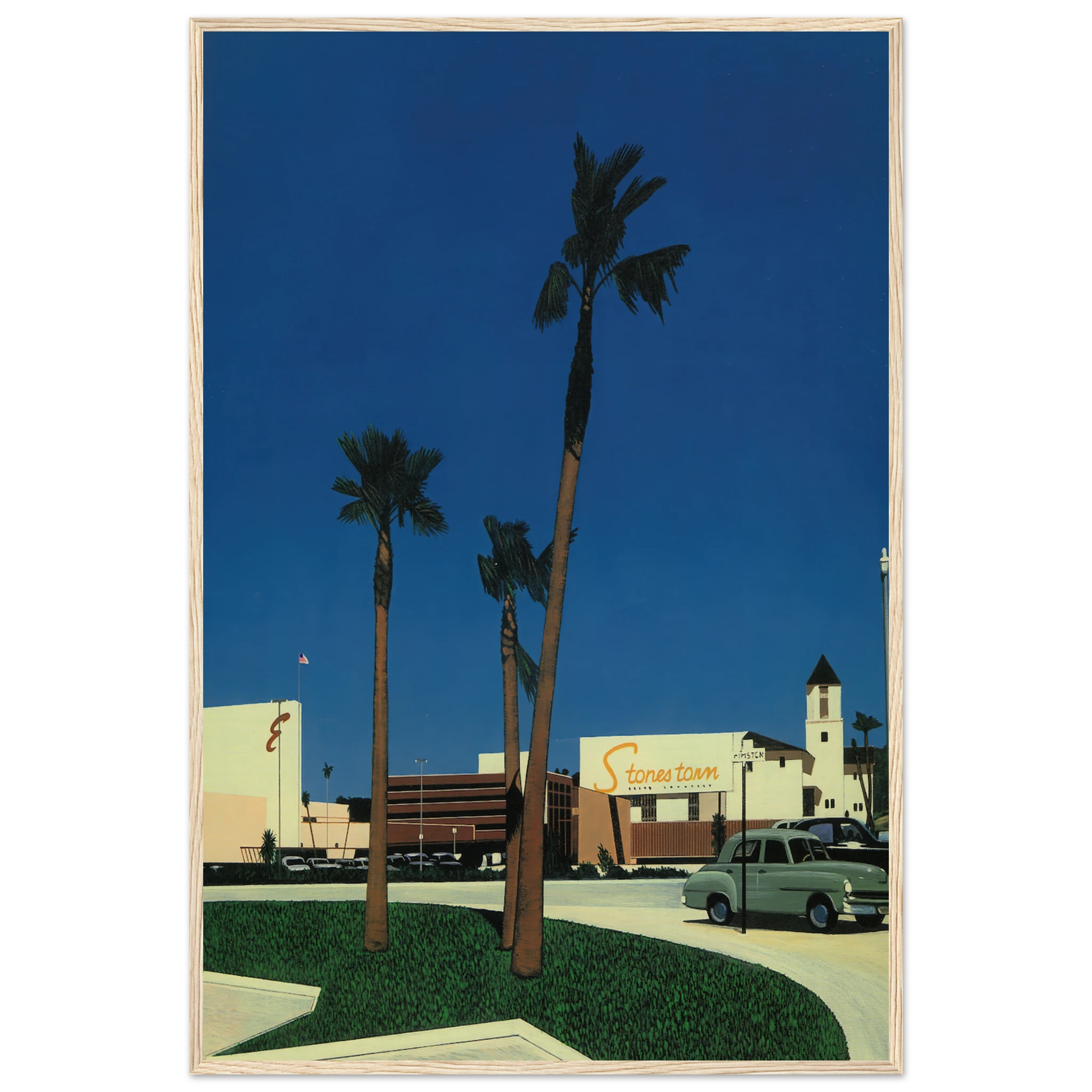 In the beginning IV Mall Framed Poster | Hiroshi Nagai Framed Prints Wall Art | Hiroshi Nagai Prints