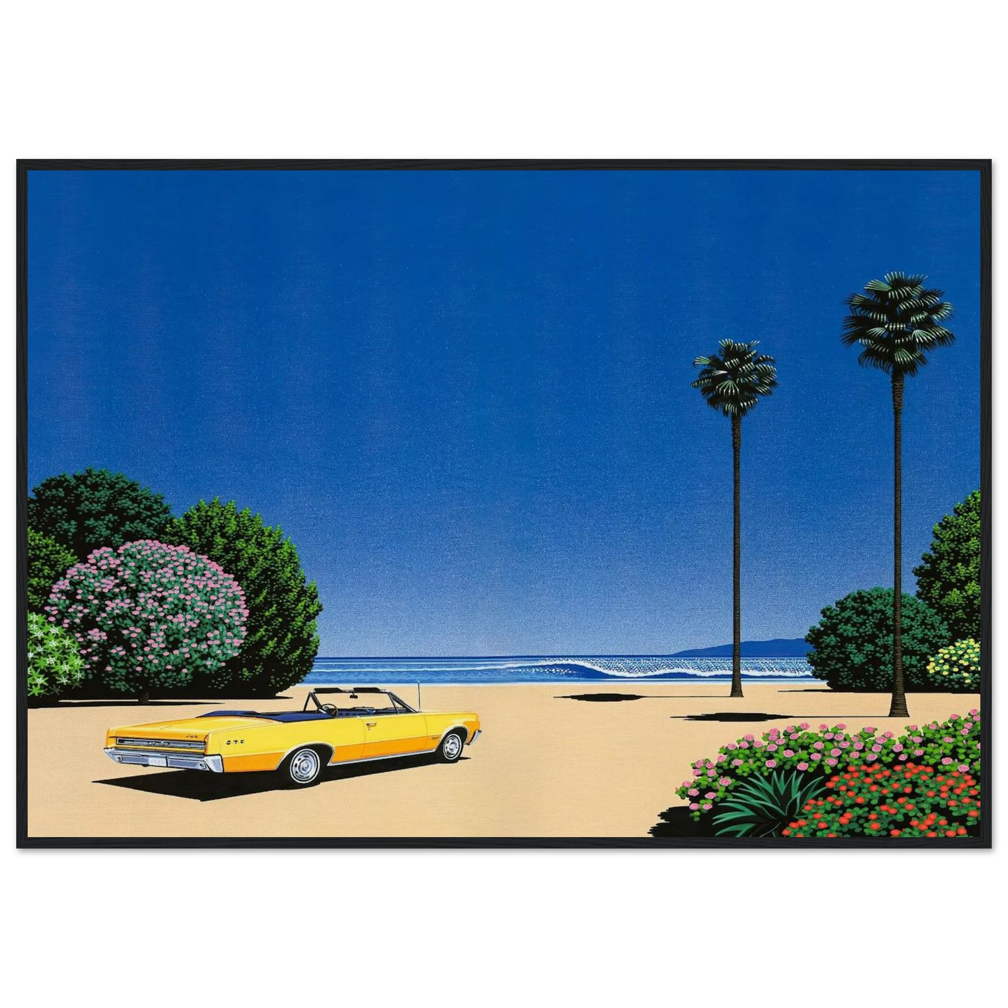 Sweet Breeze Alt Coastline at Lover’s Point Framed Poster | Hiroshi Nagai Framed Prints Wall Art | Hiroshi Nagai Prints