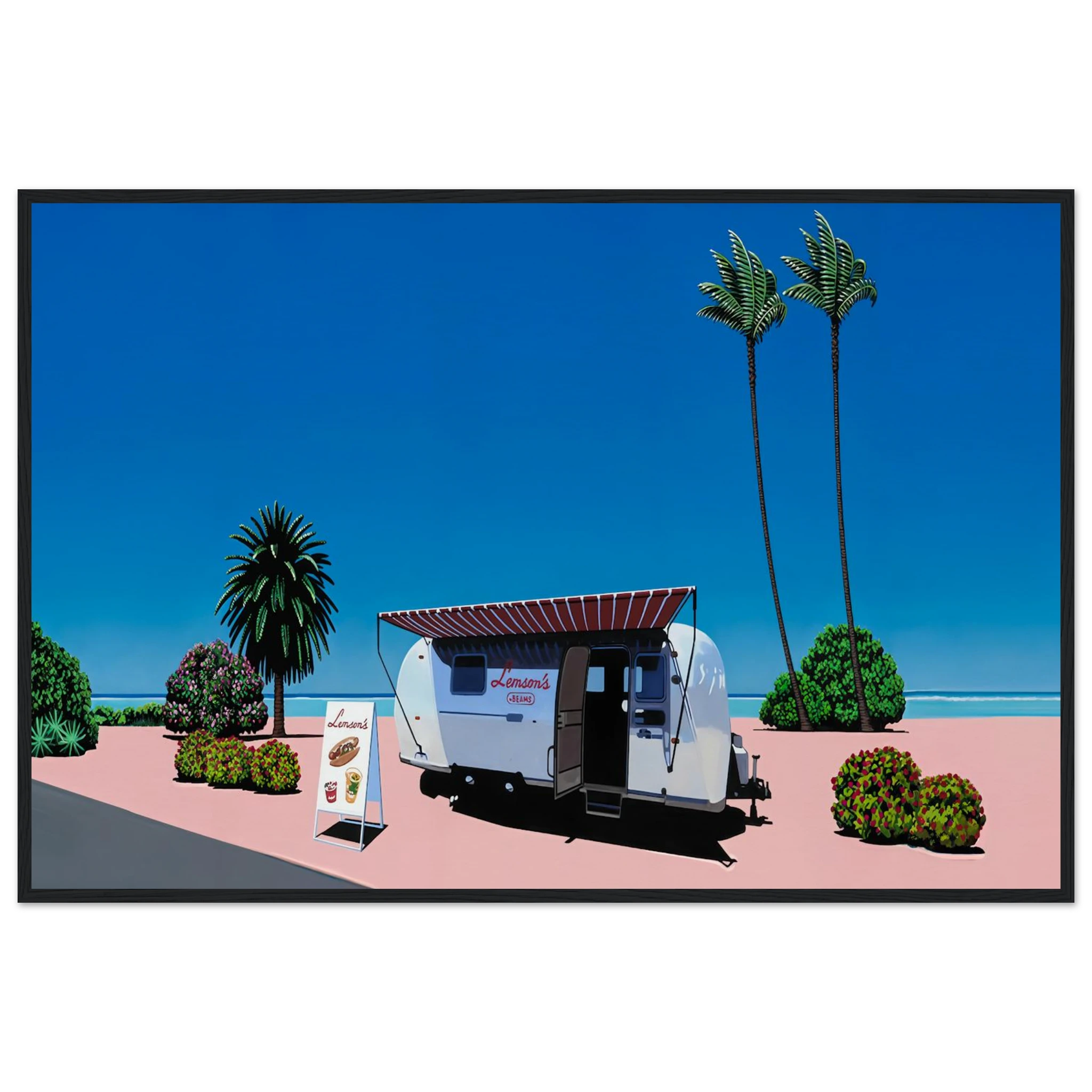 Lemson's Beams Framed Poster | Hiroshi Nagai Framed Prints Wall Art | Hiroshi Nagai Prints