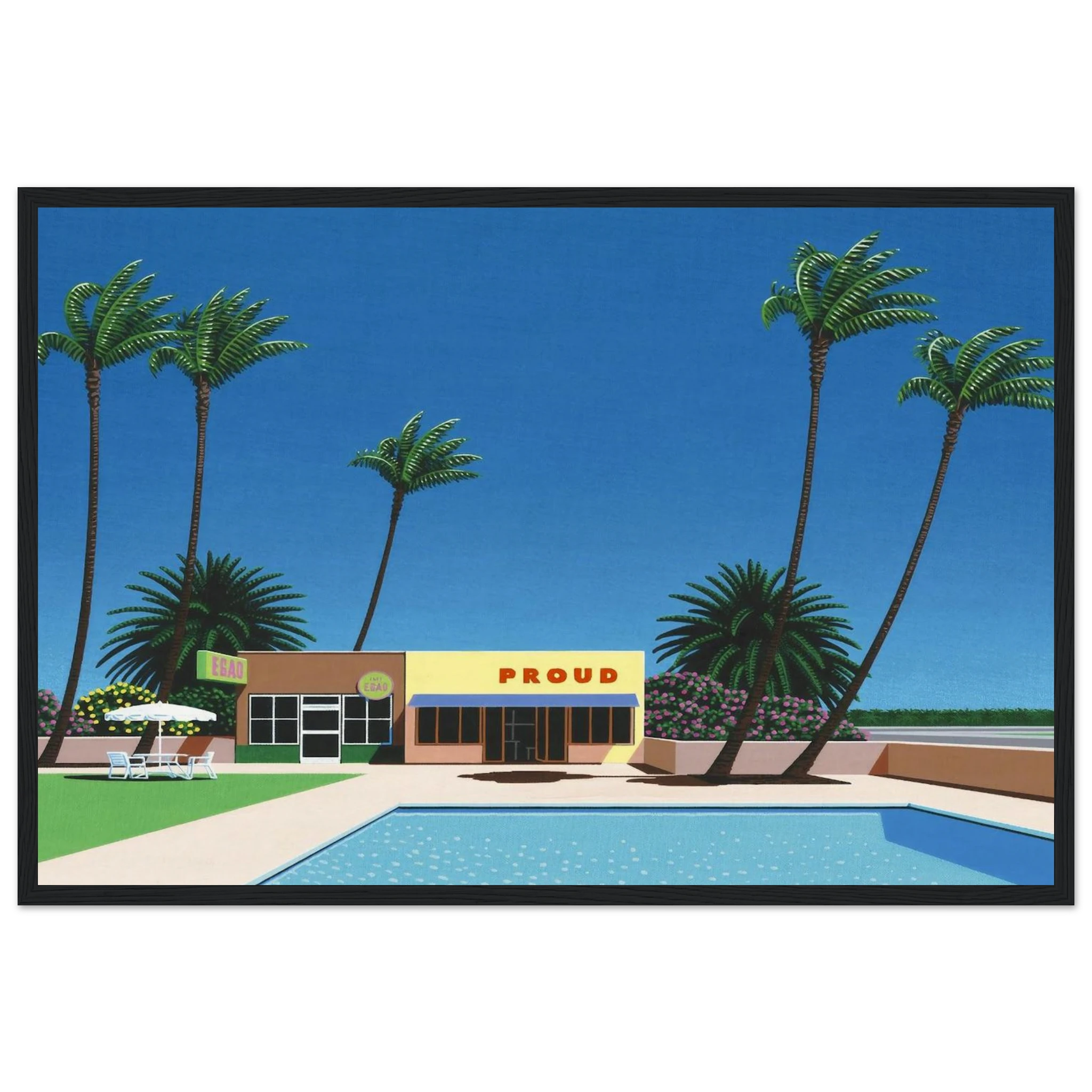 Proud Funk Framed Poster | Hiroshi Nagai Framed Prints Wall Art | Hiroshi Nagai Prints