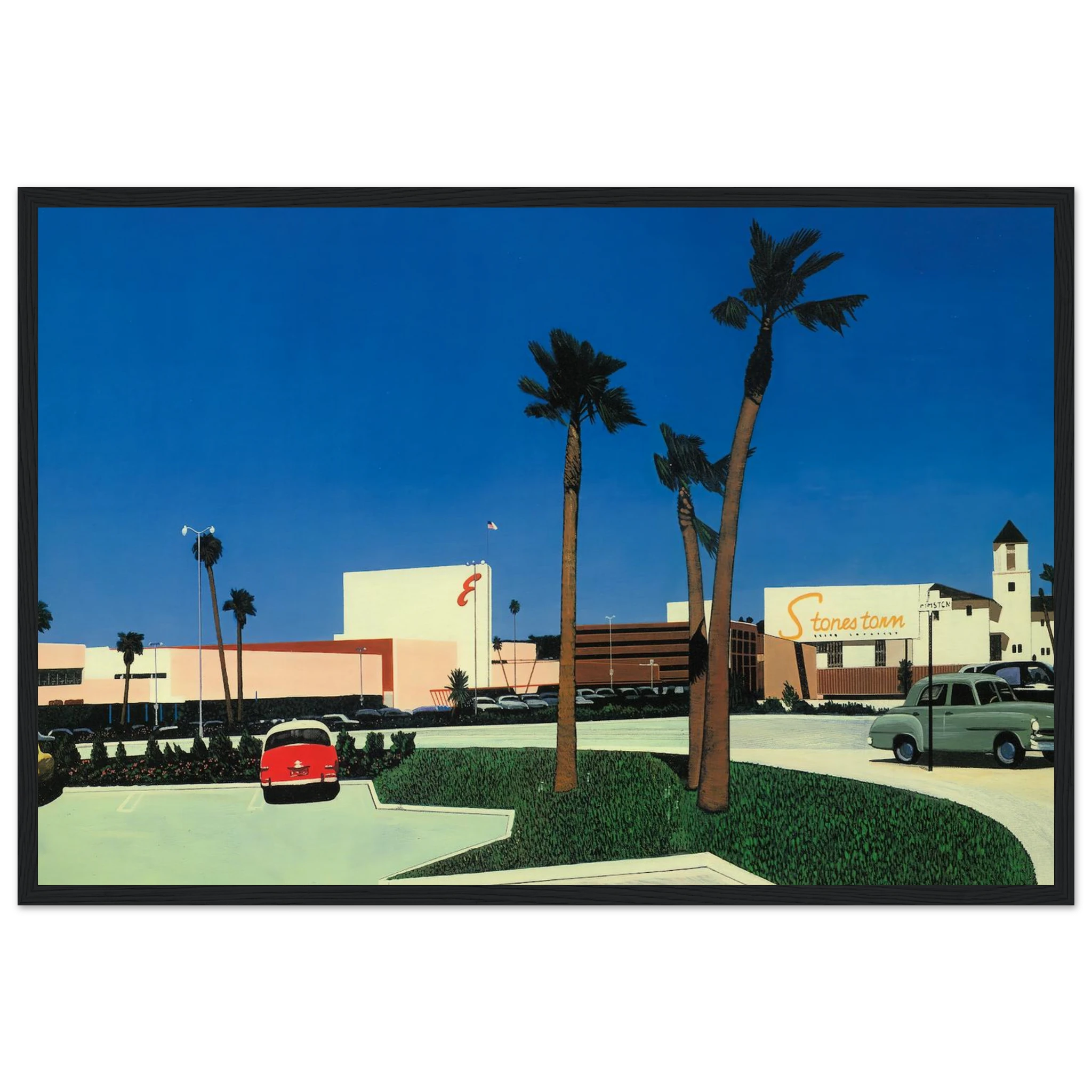 In the beginning Stonestown Framed Poster | Hiroshi Nagai Framed Prints Wall Art | Hiroshi Nagai Prints