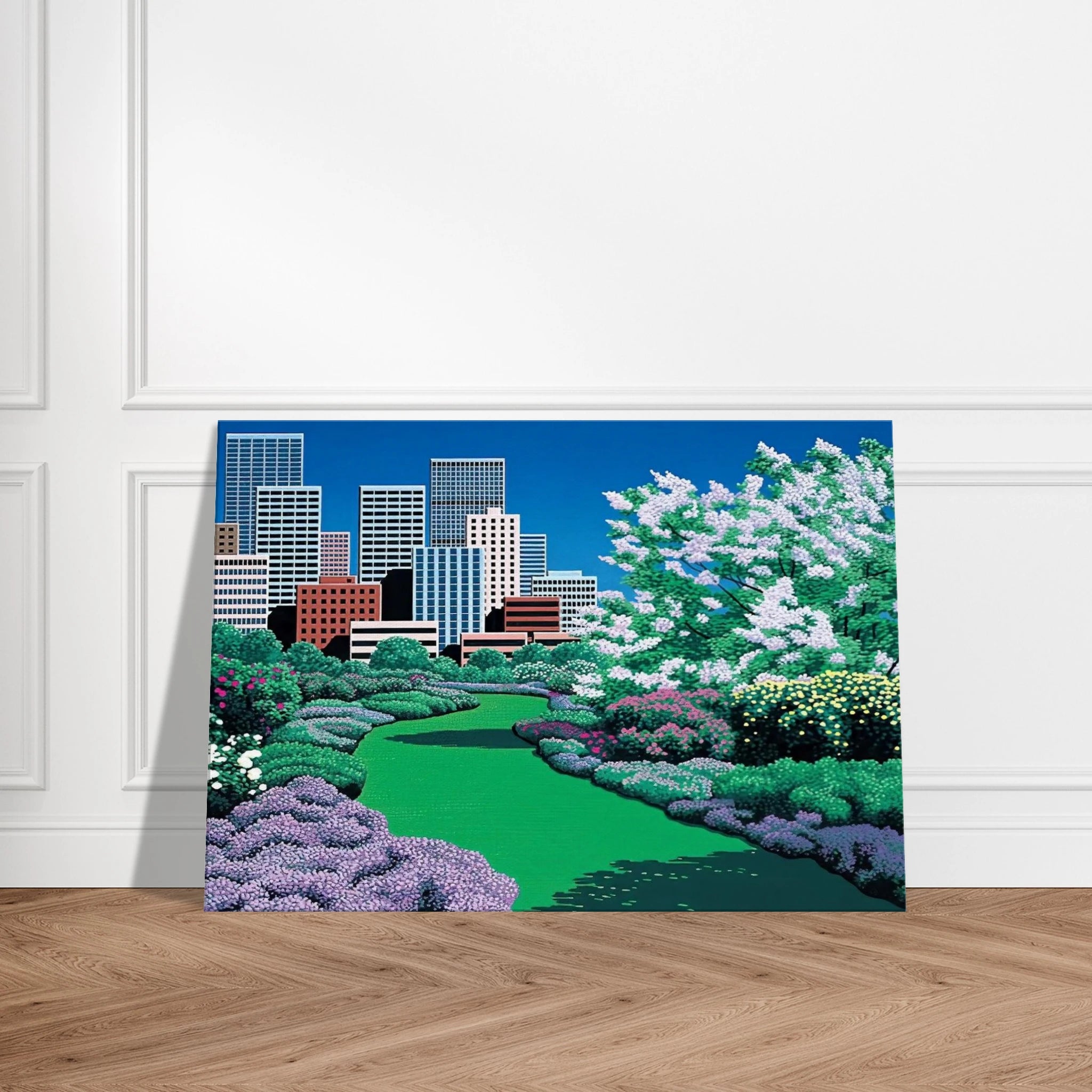 City Garden Canvas | Hiroshi Nagai Canvas | Hiroshi Nagai Prints