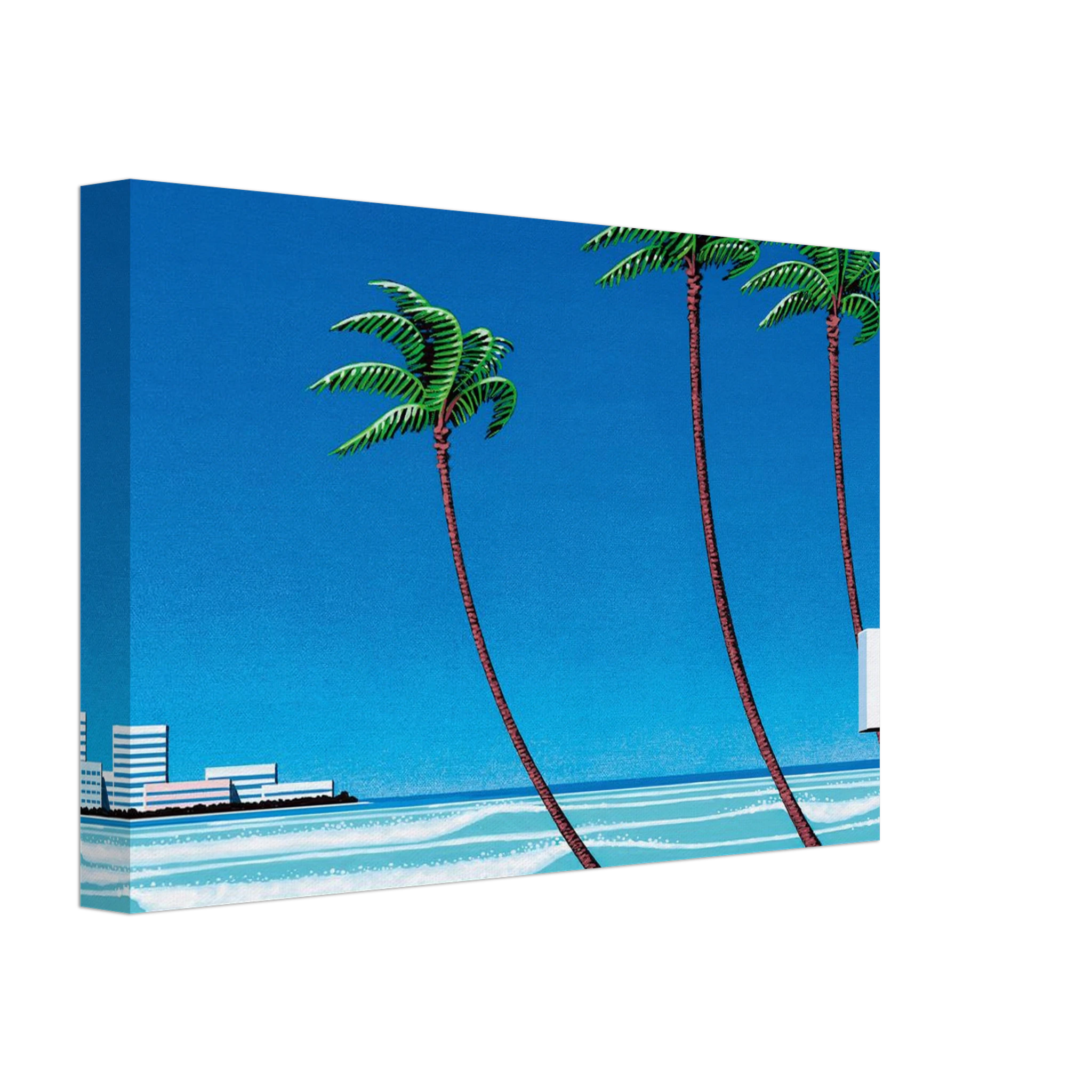 Light Mellow Sealine Canvas | Hiroshi Nagai Canvas | Hiroshi Nagai Prints