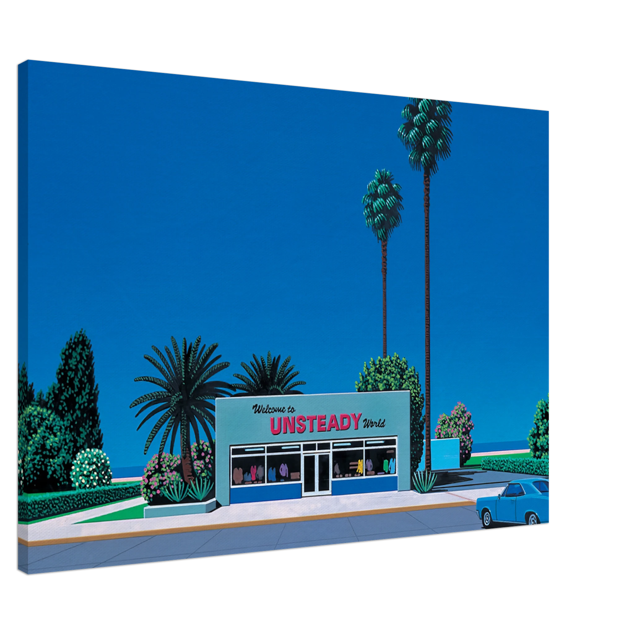 Unsteady World Canvas | Hiroshi Nagai Canvas | Hiroshi Nagai Prints