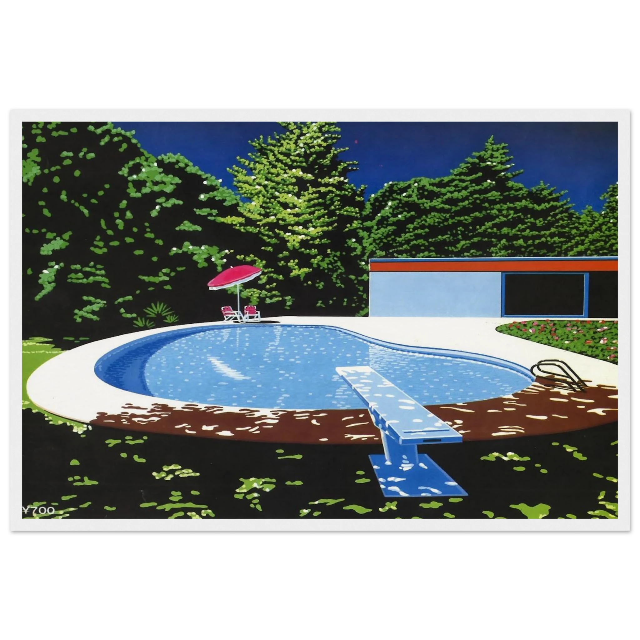 NIAGARA 07SH 944 Framed Poster | Hiroshi Nagai Framed Prints Wall Art | Hiroshi Nagai Prints