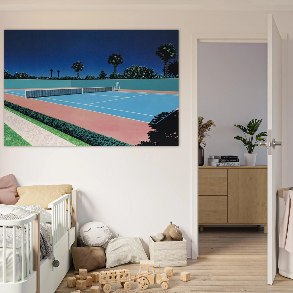 Tennis Court Poster | Hiroshi Nagai Poster | Hiroshi Nagai Prints