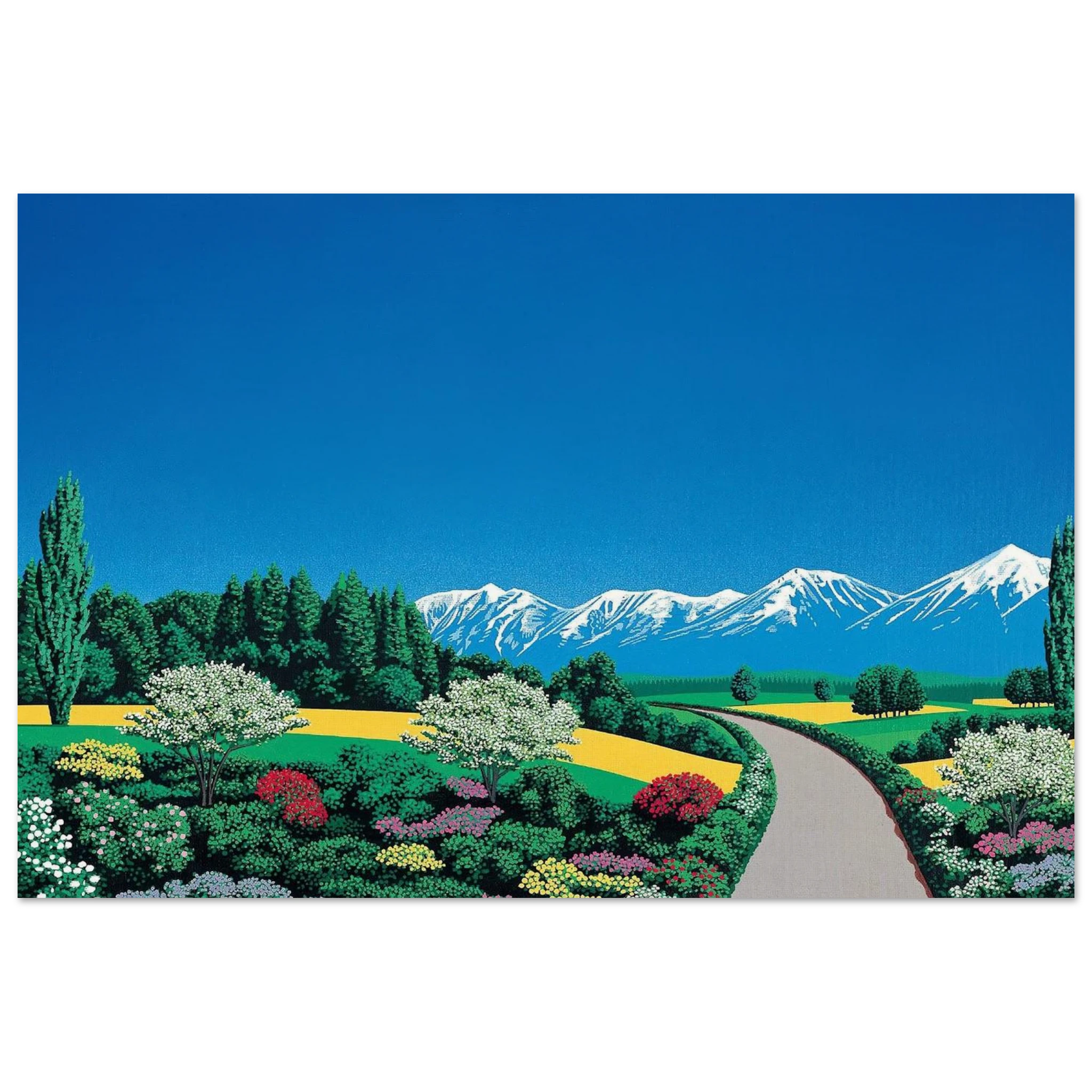 Elv Alps Poster | Hiroshi Nagai Poster | Hiroshi Nagai Prints