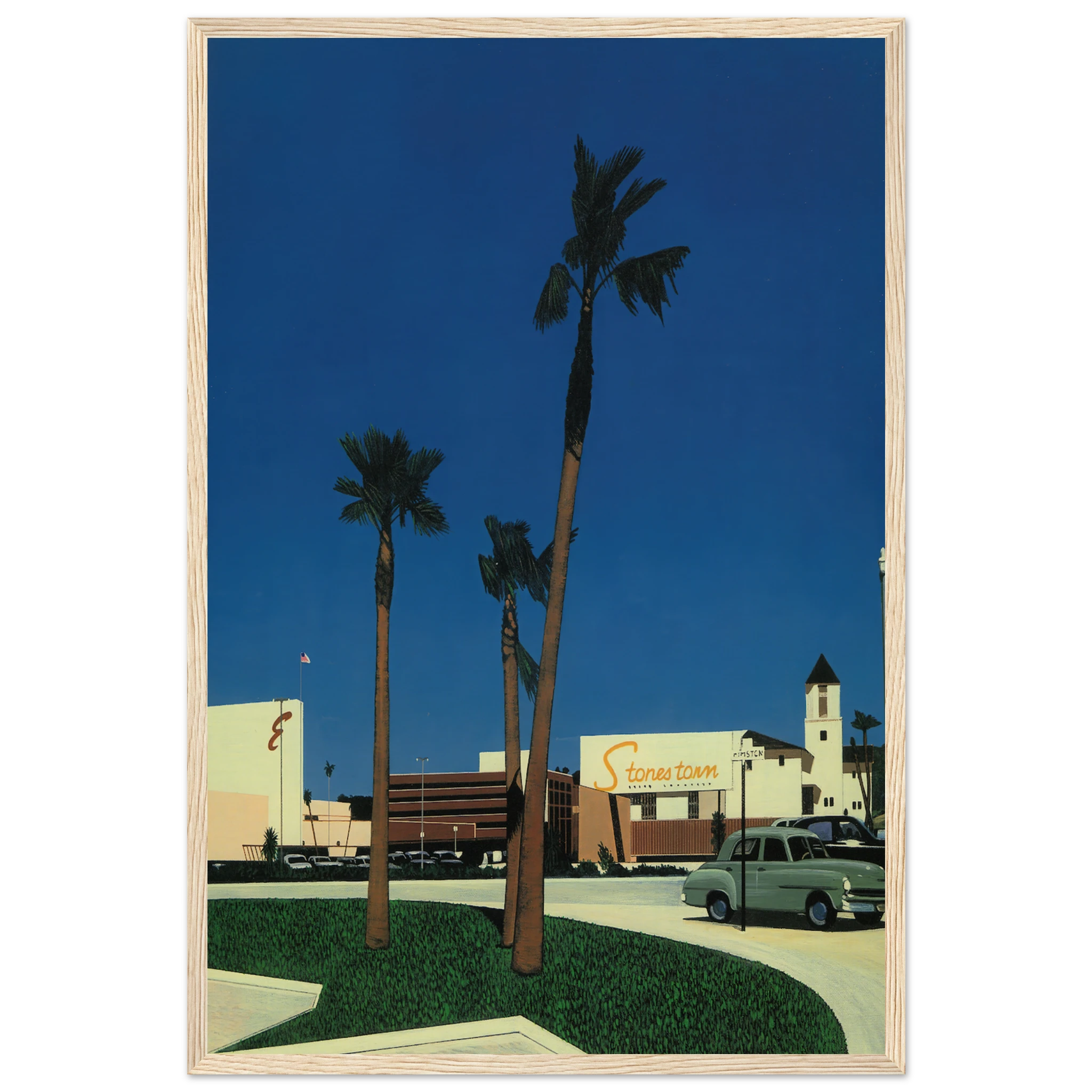 In the beginning IV Mall Framed Poster | Hiroshi Nagai Framed Prints Wall Art | Hiroshi Nagai Prints