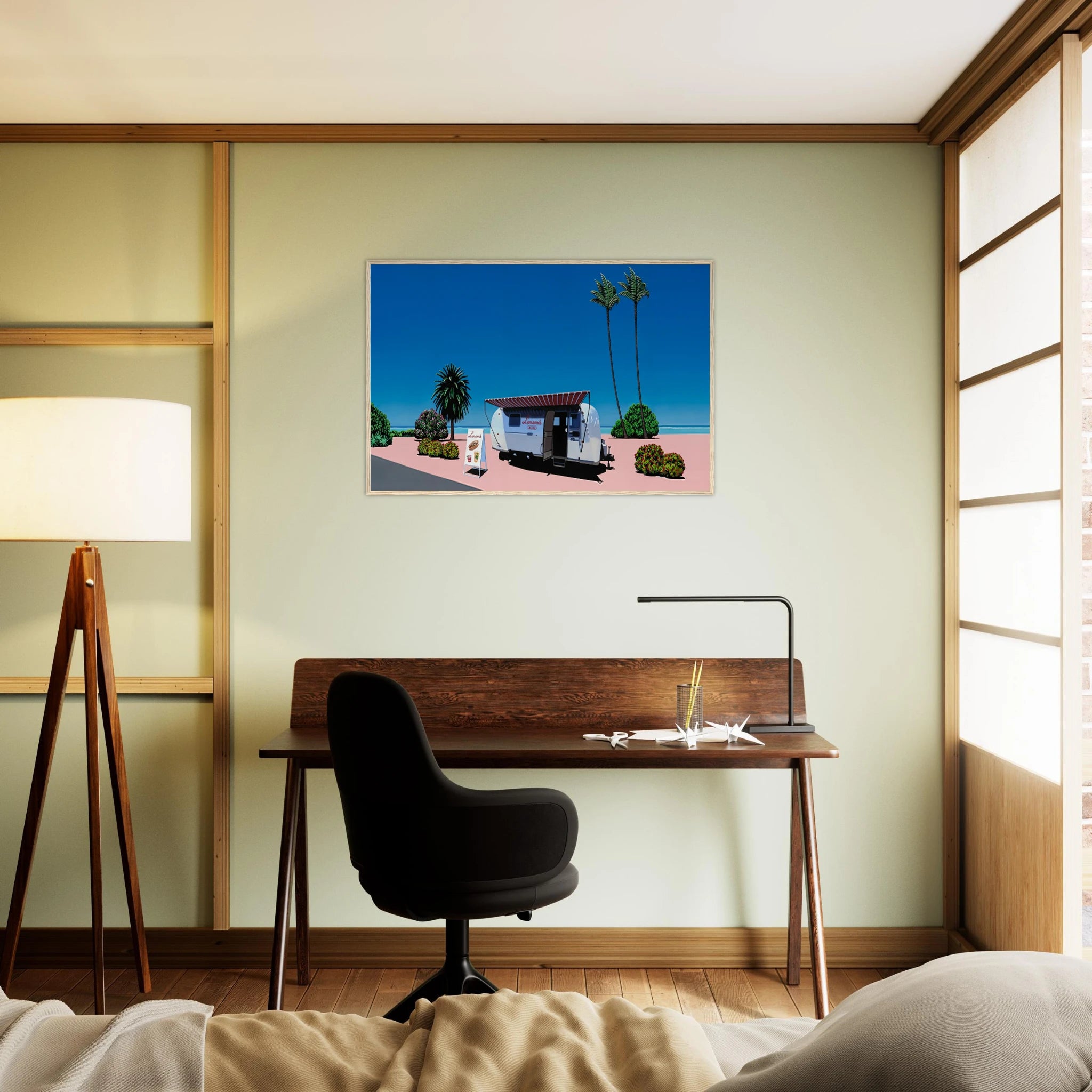 Lemson's Beams Framed Poster | Hiroshi Nagai Framed Prints Wall Art | Hiroshi Nagai Prints
