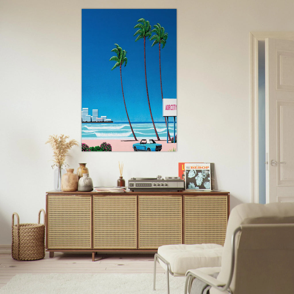 Light Mellow Sealine Poster | Hiroshi Nagai Poster | Hiroshi Nagai Prints
