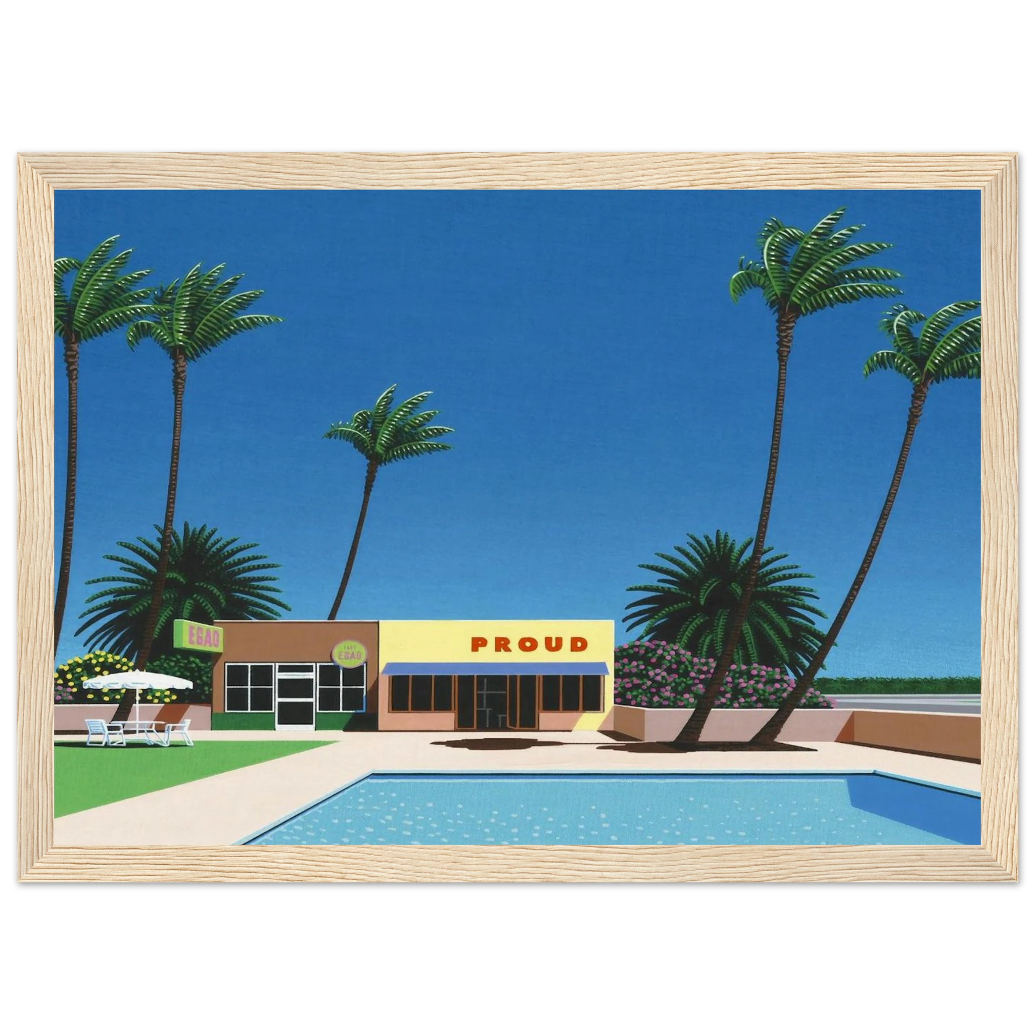 Proud Funk Framed Poster | Hiroshi Nagai Framed Prints Wall Art | Hiroshi Nagai Prints