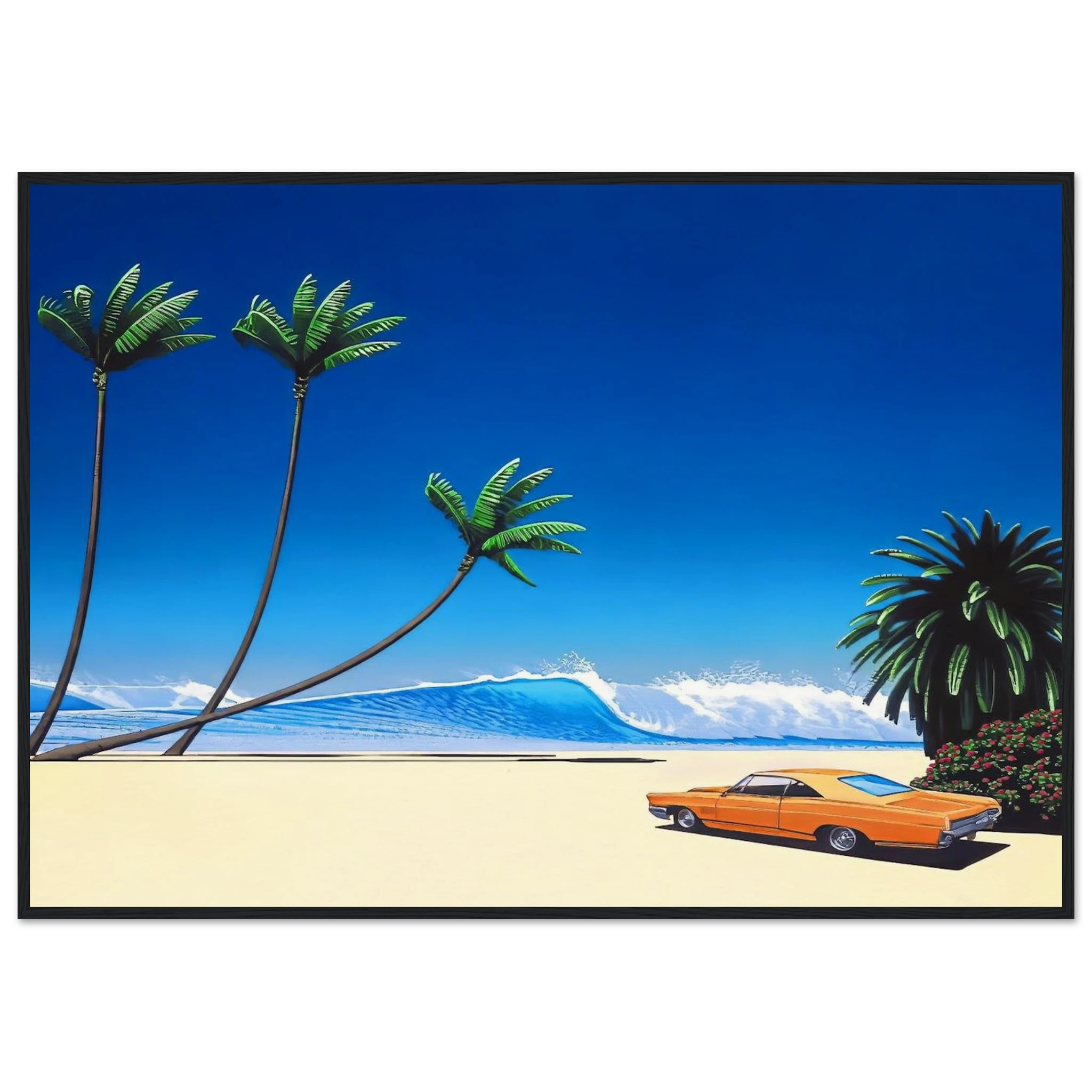 Impender Beach Framed Poster | Hiroshi Nagai Framed Prints Wall Art | Hiroshi Nagai Prints