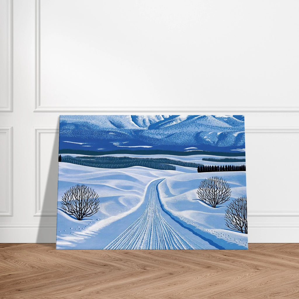 Winter Roads Canvas | Hiroshi Nagai Canvas | Hiroshi Nagai Prints