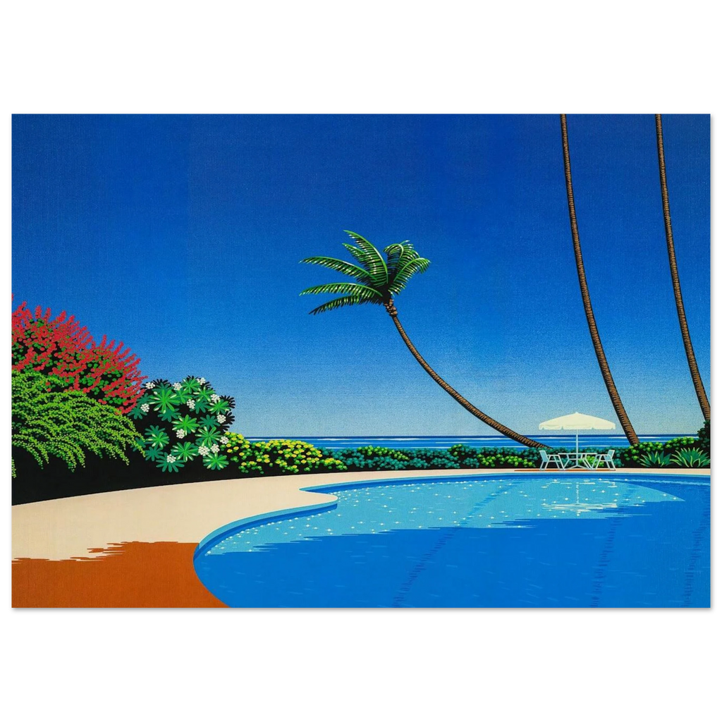 Shade of Palm Grove II Poster | Hiroshi Nagai Poster | Hiroshi Nagai Prints