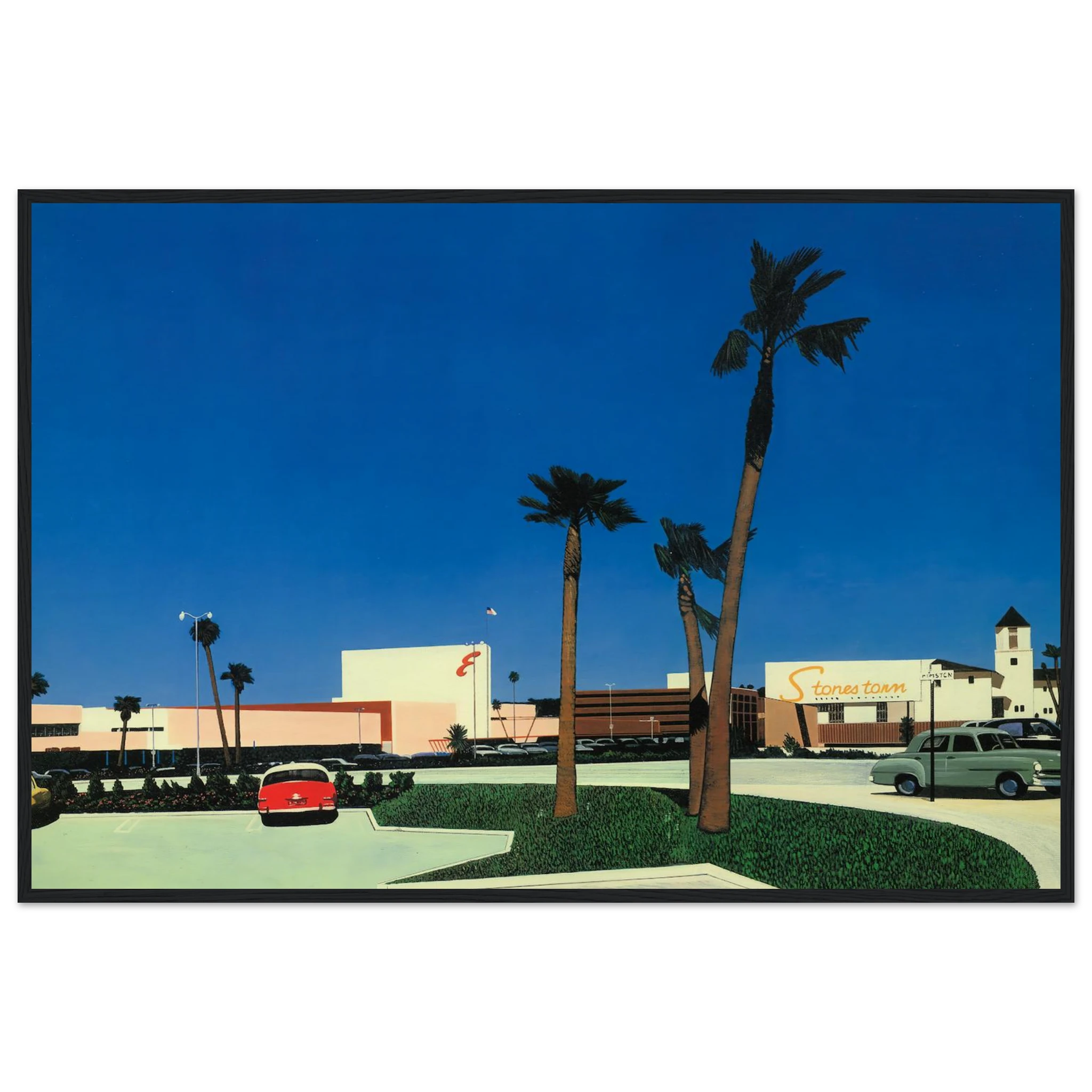In the beginning Stonestown Framed Poster | Hiroshi Nagai Framed Prints Wall Art | Hiroshi Nagai Prints