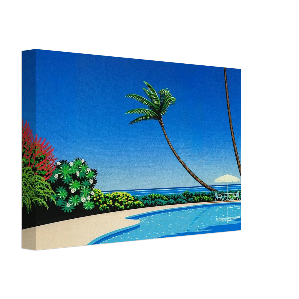 Shade of Palm Grove II Canvas | Hiroshi Nagai Canvas | Hiroshi Nagai Prints