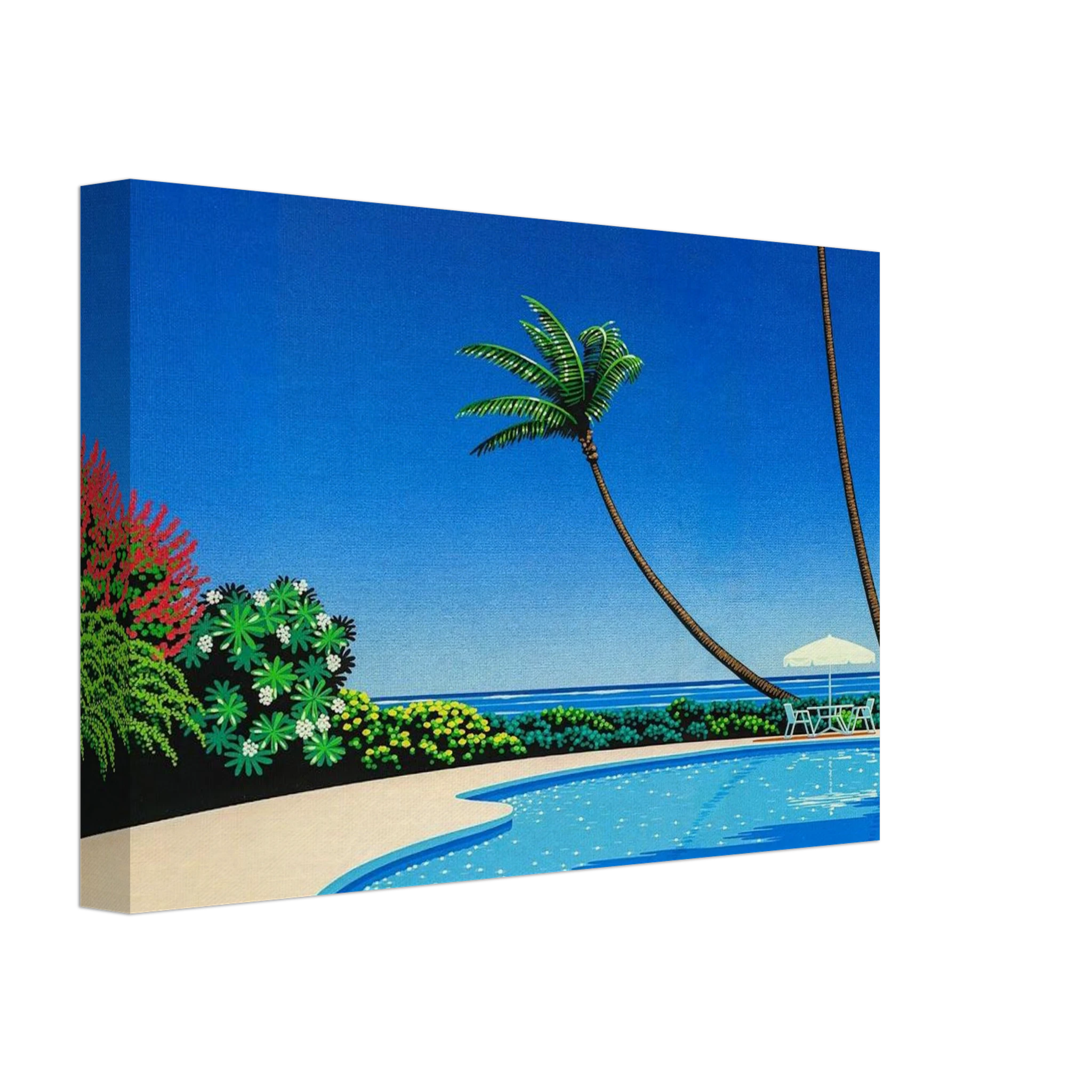 Shade of Palm Grove II Canvas | Hiroshi Nagai Canvas | Hiroshi Nagai Prints