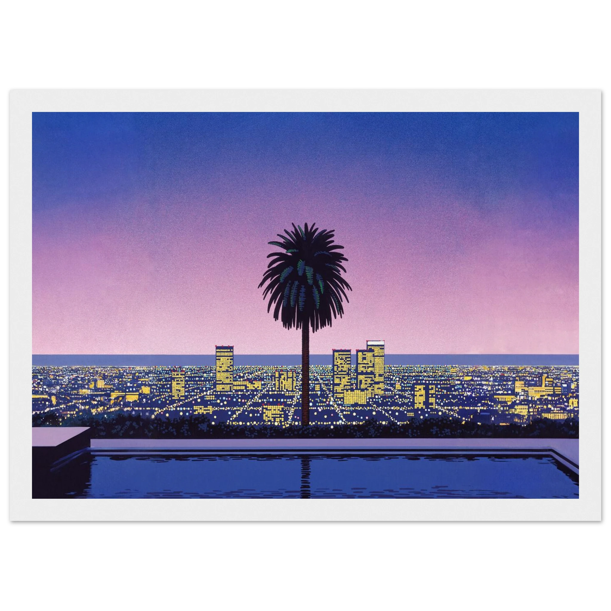 Pacific Breeze 2 Framed Poster | Hiroshi Nagai Framed Prints Wall Art | Hiroshi Nagai Prints