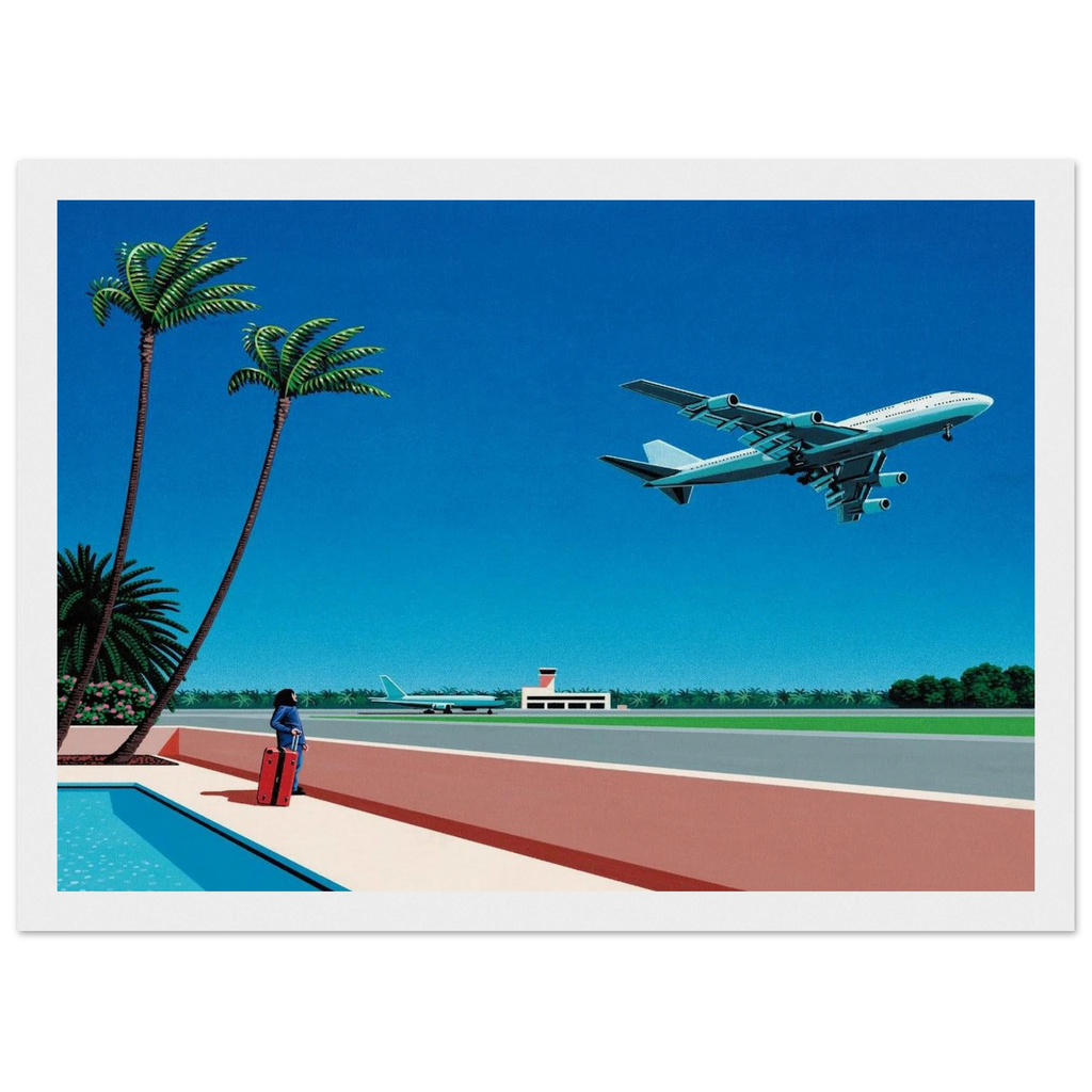 Finest B-R-E-E-Z-E Takeoff Framed Poster | Hiroshi Nagai Framed Prints Wall Art | Hiroshi Nagai Prints