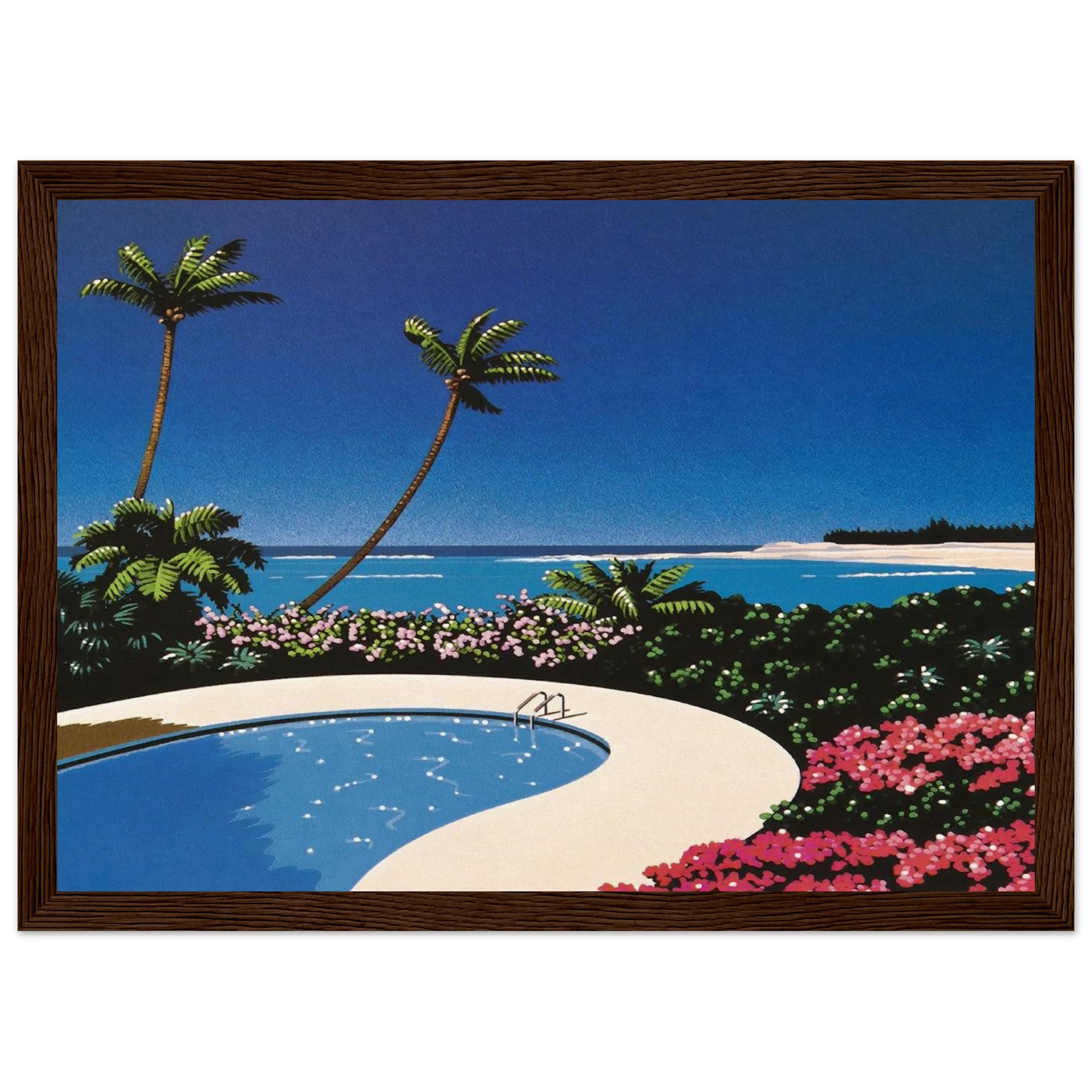 Fall of Sound Framed Poster | Hiroshi Nagai Framed Prints Wall Art | Hiroshi Nagai Prints