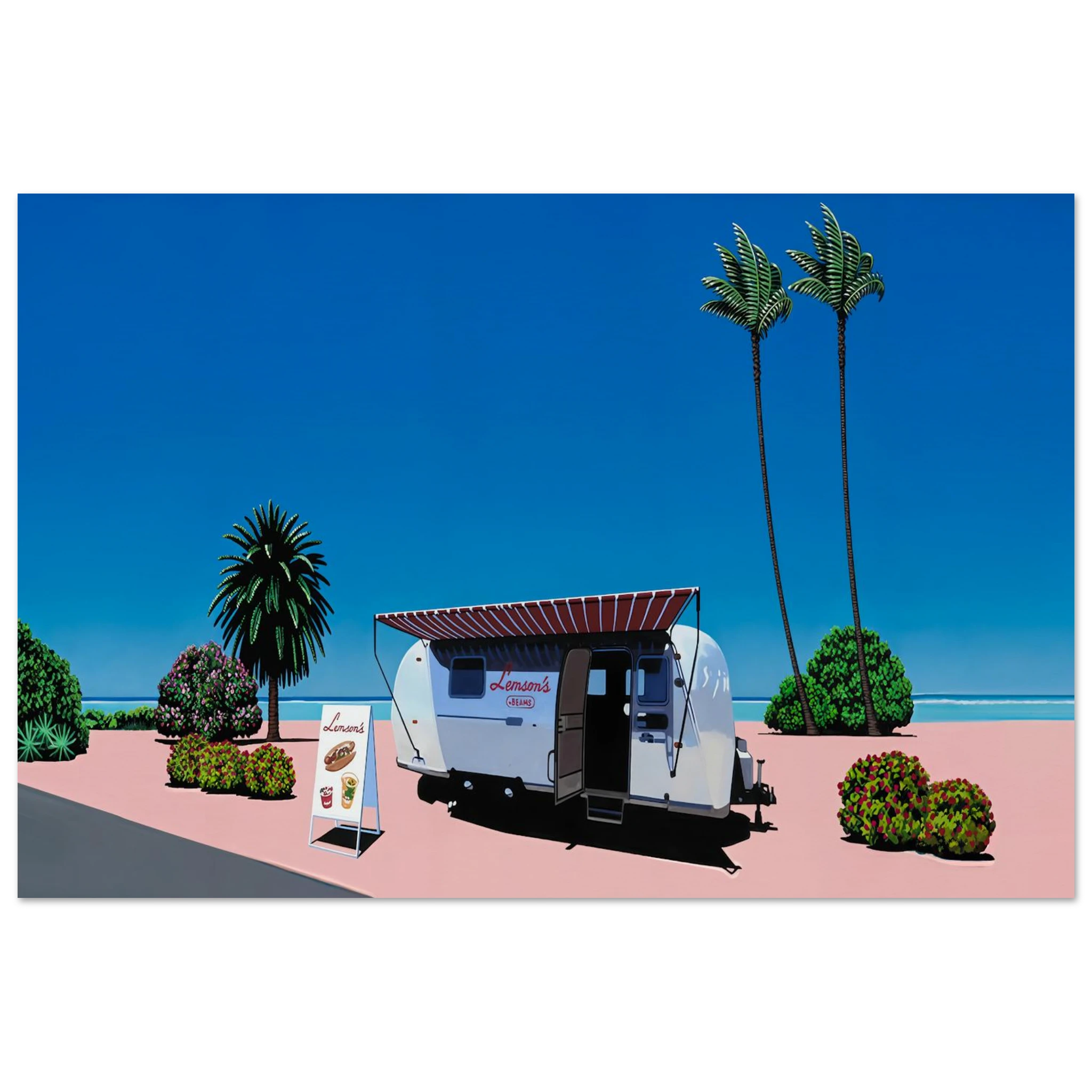 Lemson's Beams Poster | Hiroshi Nagai Poster | Hiroshi Nagai Prints