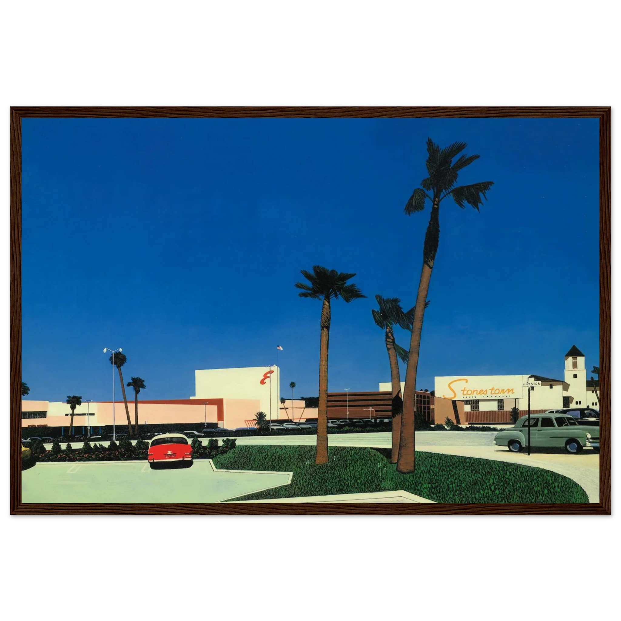 In the beginning Stonestown Framed Poster | Hiroshi Nagai Framed Prints Wall Art | Hiroshi Nagai Prints