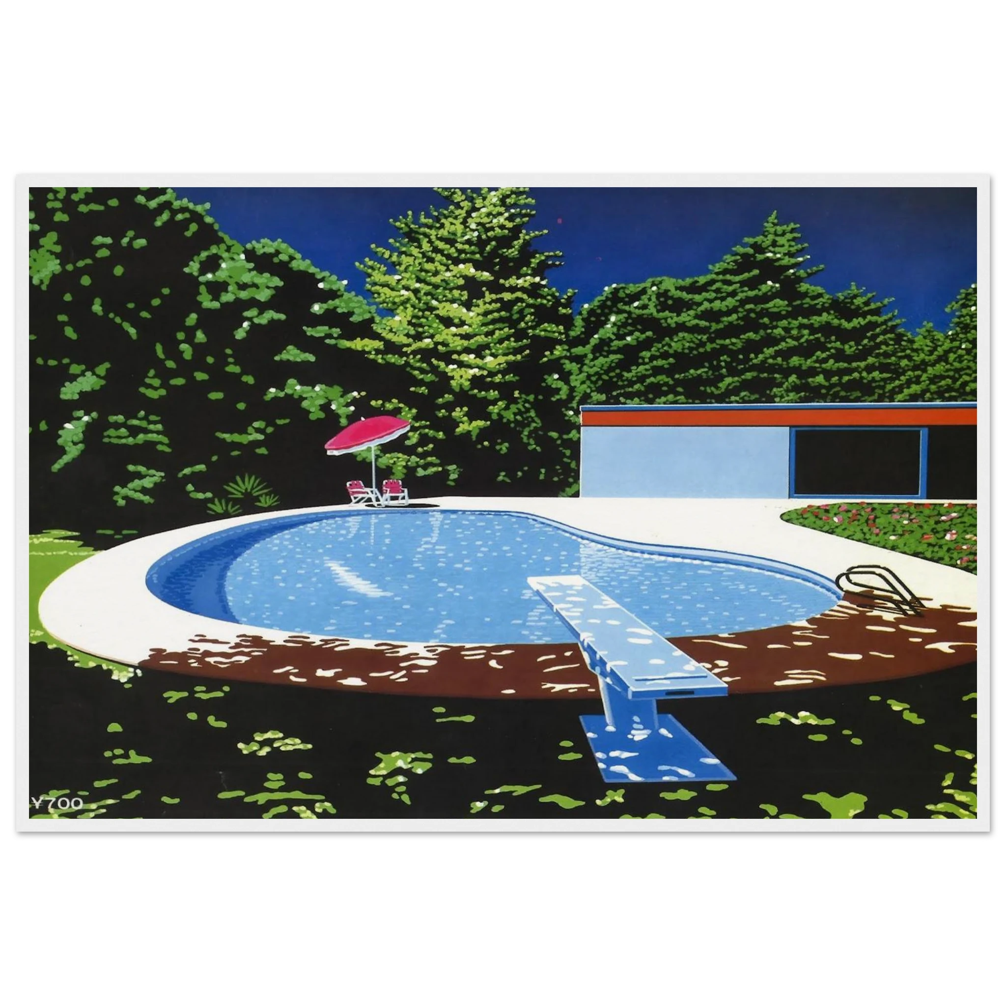 NIAGARA 07SH 944 Framed Poster | Hiroshi Nagai Framed Prints Wall Art | Hiroshi Nagai Prints