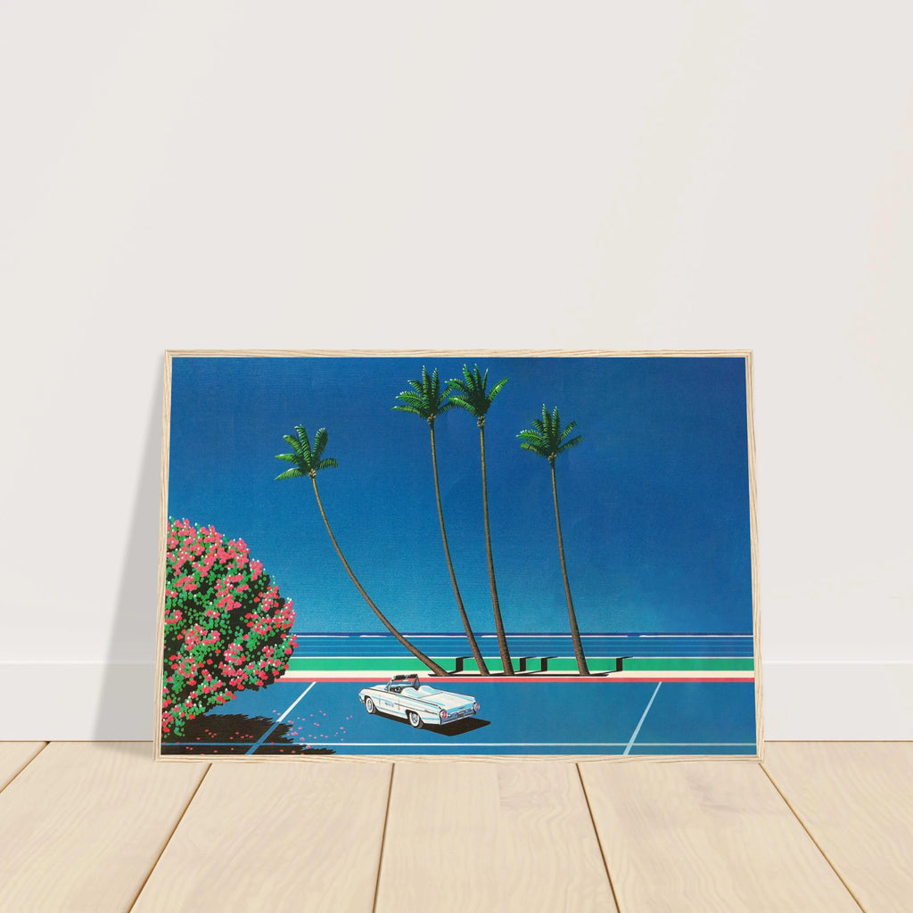 Chillside Framed Poster | Hiroshi Nagai Framed Prints Wall Art | Hiroshi Nagai Prints