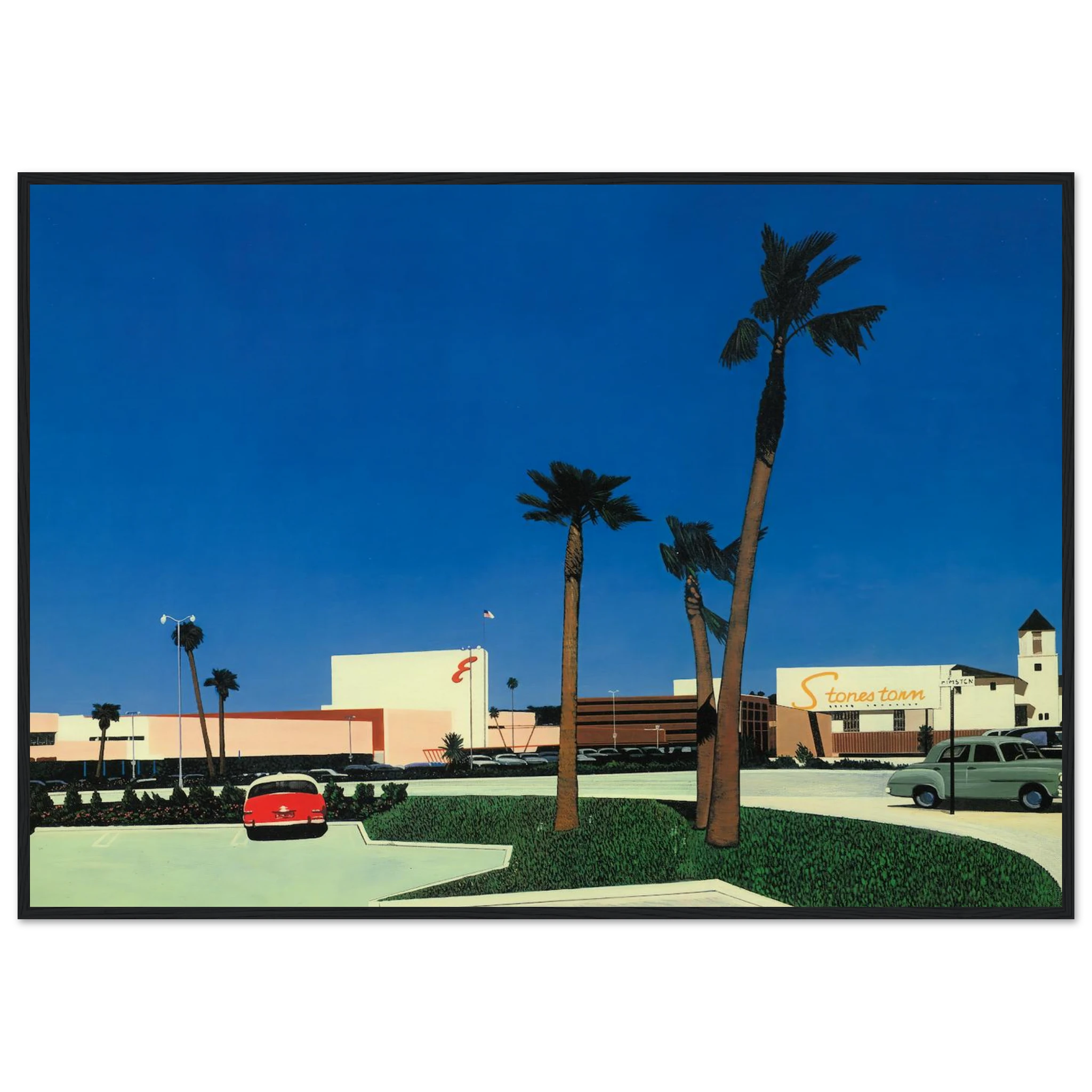 In the beginning Stonestown Framed Poster | Hiroshi Nagai Framed Prints Wall Art | Hiroshi Nagai Prints