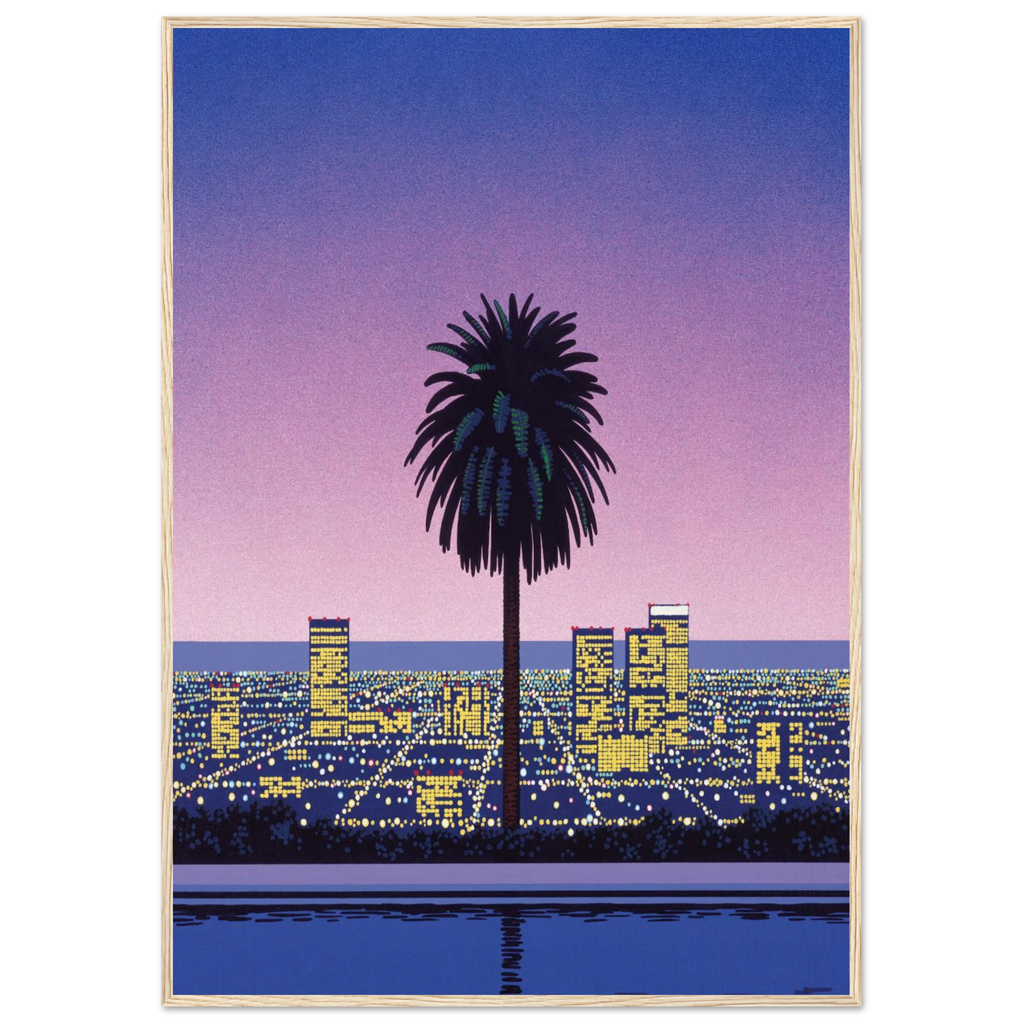 Pacific Breeze 2 Framed Poster | Hiroshi Nagai Framed Prints Wall Art | Hiroshi Nagai Prints