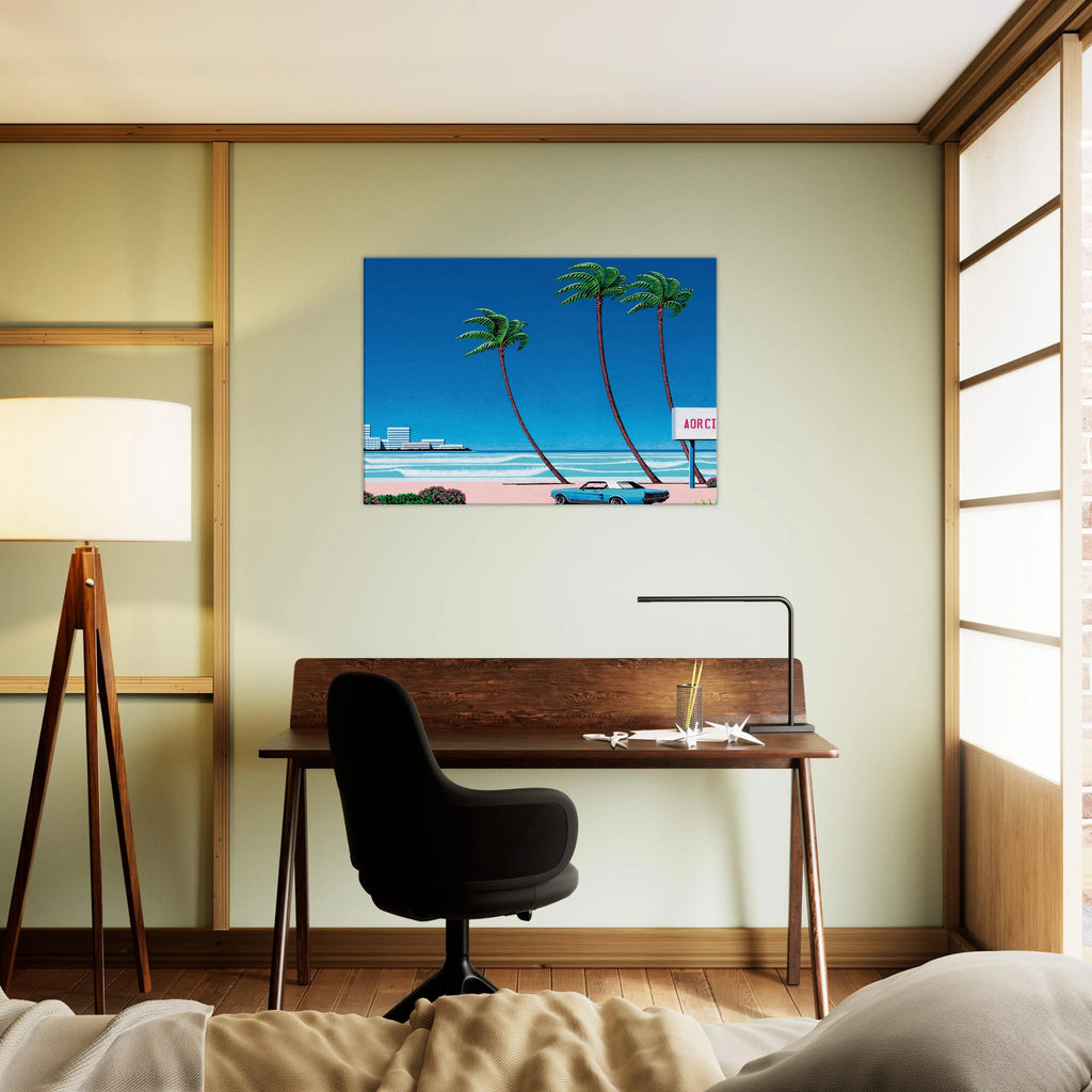 Light Mellow Sealine Canvas | Hiroshi Nagai Canvas | Hiroshi Nagai Prints