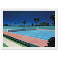 Tennis Court Framed Poster | Hiroshi Nagai Framed Prints Wall Art | Hiroshi Nagai Prints