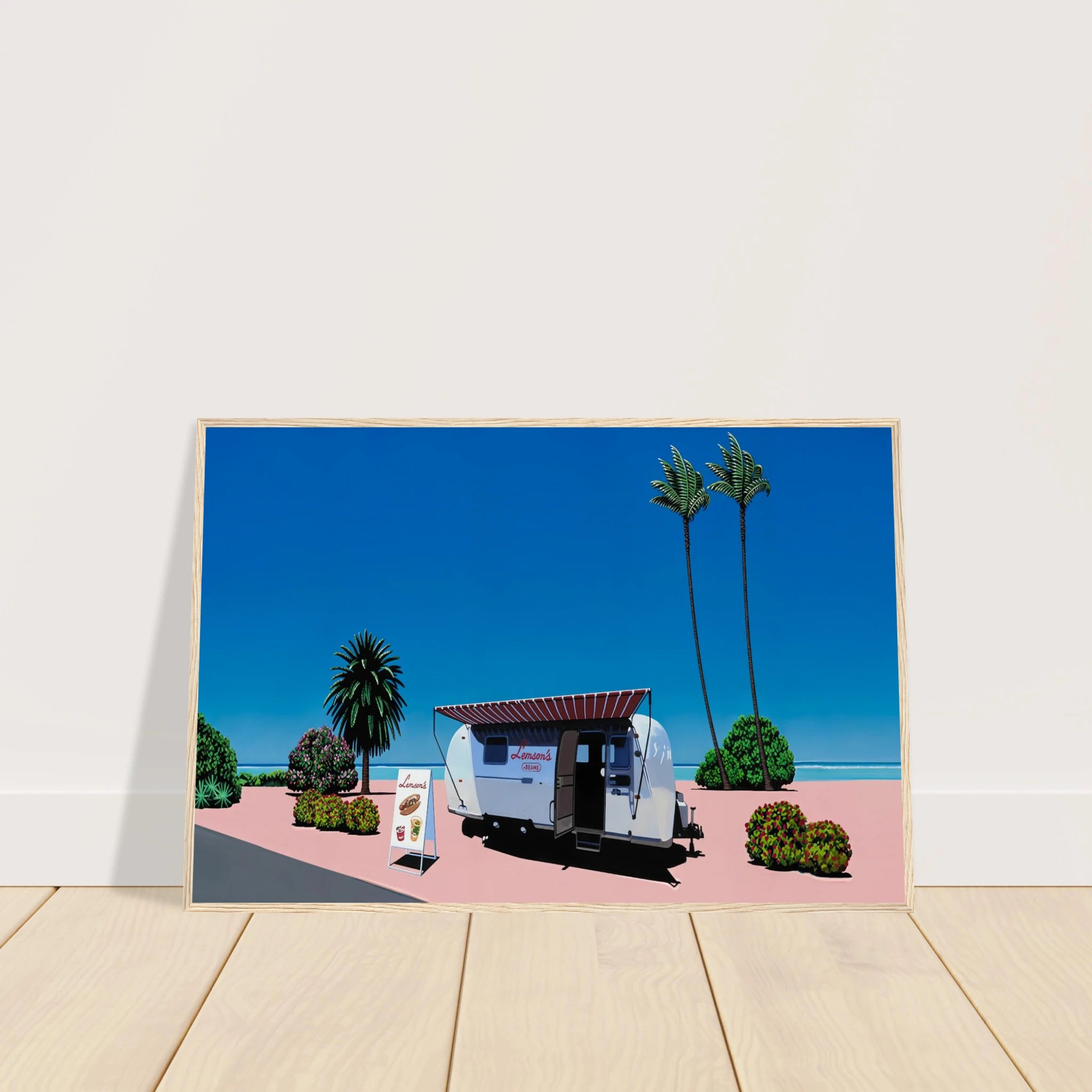 Lemson's Beams Framed Poster | Hiroshi Nagai Framed Prints Wall Art | Hiroshi Nagai Prints