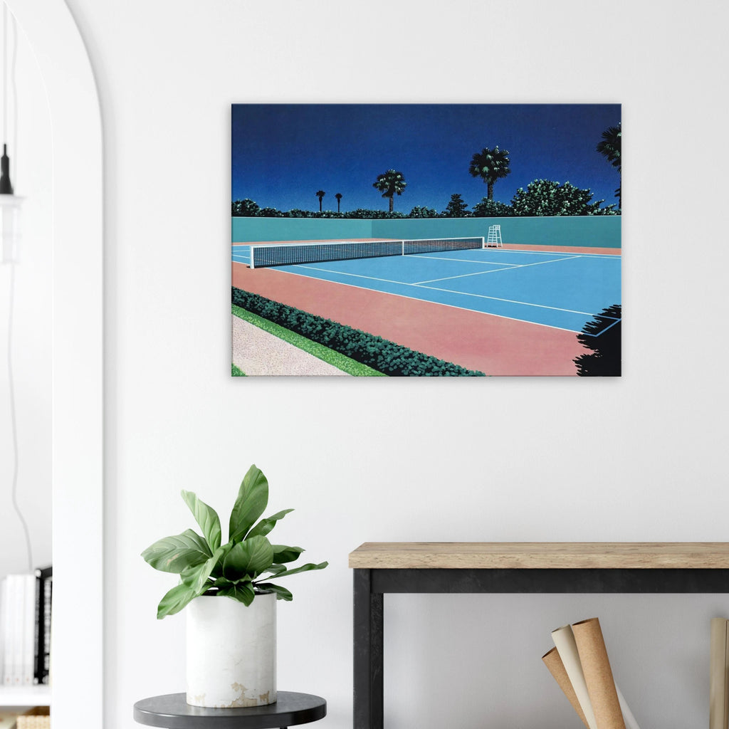 Tennis Court Canvas | Hiroshi Nagai Canvas | Hiroshi Nagai Prints