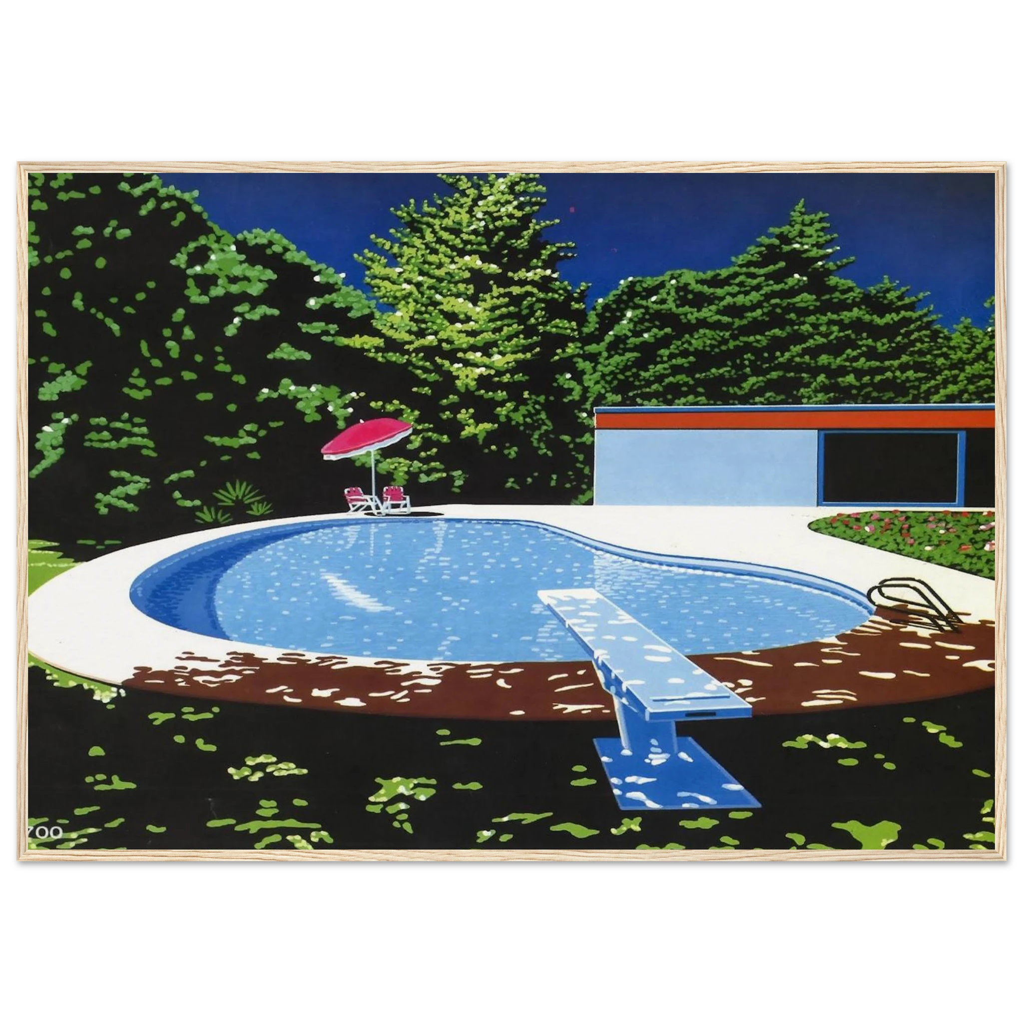 NIAGARA 07SH 944 Framed Poster | Hiroshi Nagai Framed Prints Wall Art | Hiroshi Nagai Prints