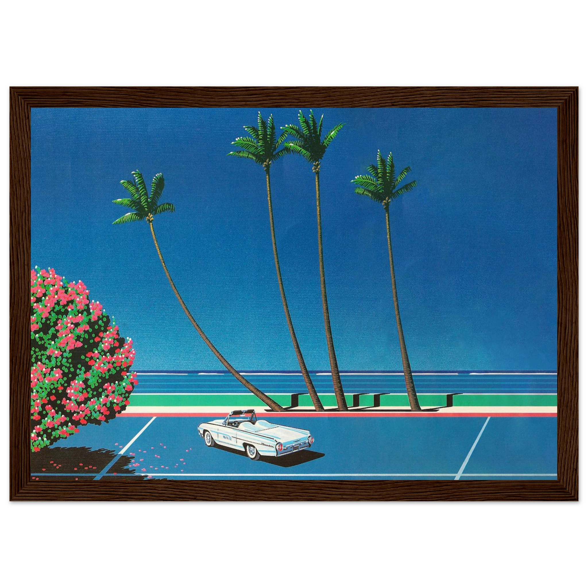 Chillside Framed Poster | Hiroshi Nagai Framed Prints Wall Art | Hiroshi Nagai Prints