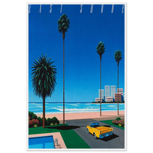 Bronze - East Shore Framed Poster | Hiroshi Nagai Framed Prints Wall Art | Hiroshi Nagai Prints