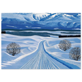 Winter Roads Poster | Hiroshi Nagai Poster | Hiroshi Nagai Prints