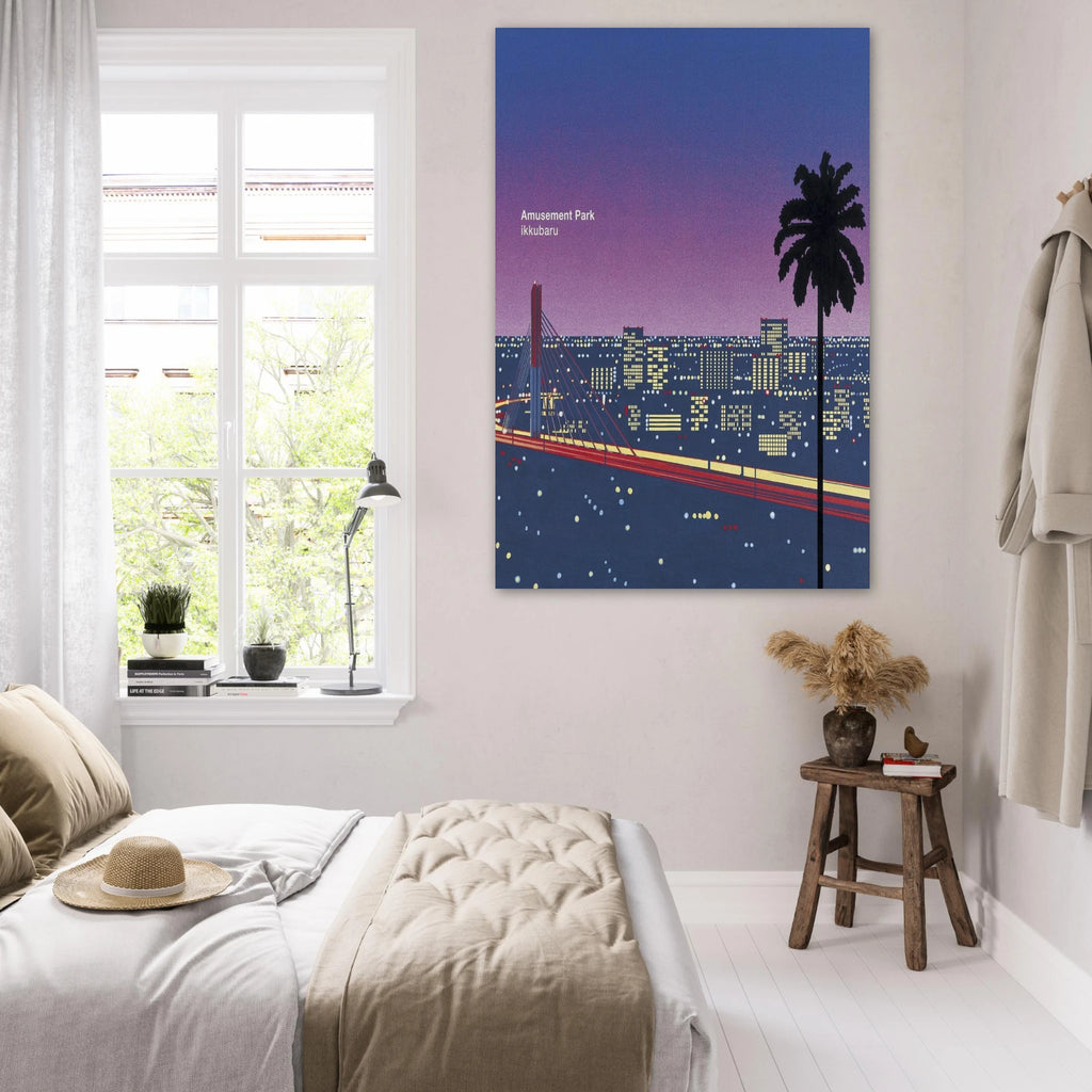 Ikkubaru Amusement City Poster | Hiroshi Nagai Poster | Hiroshi Nagai Prints