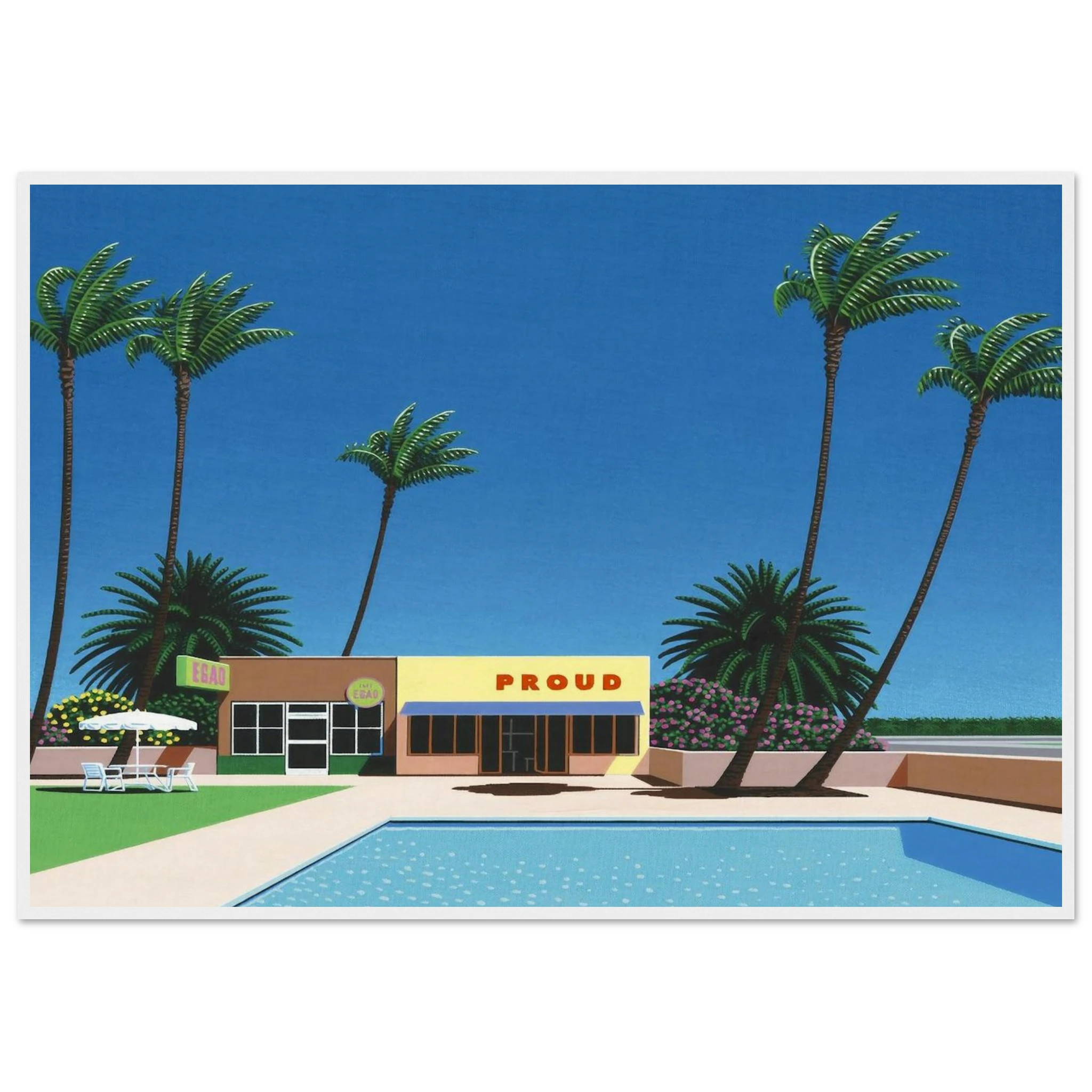 Proud Funk Framed Poster | Hiroshi Nagai Framed Prints Wall Art | Hiroshi Nagai Prints