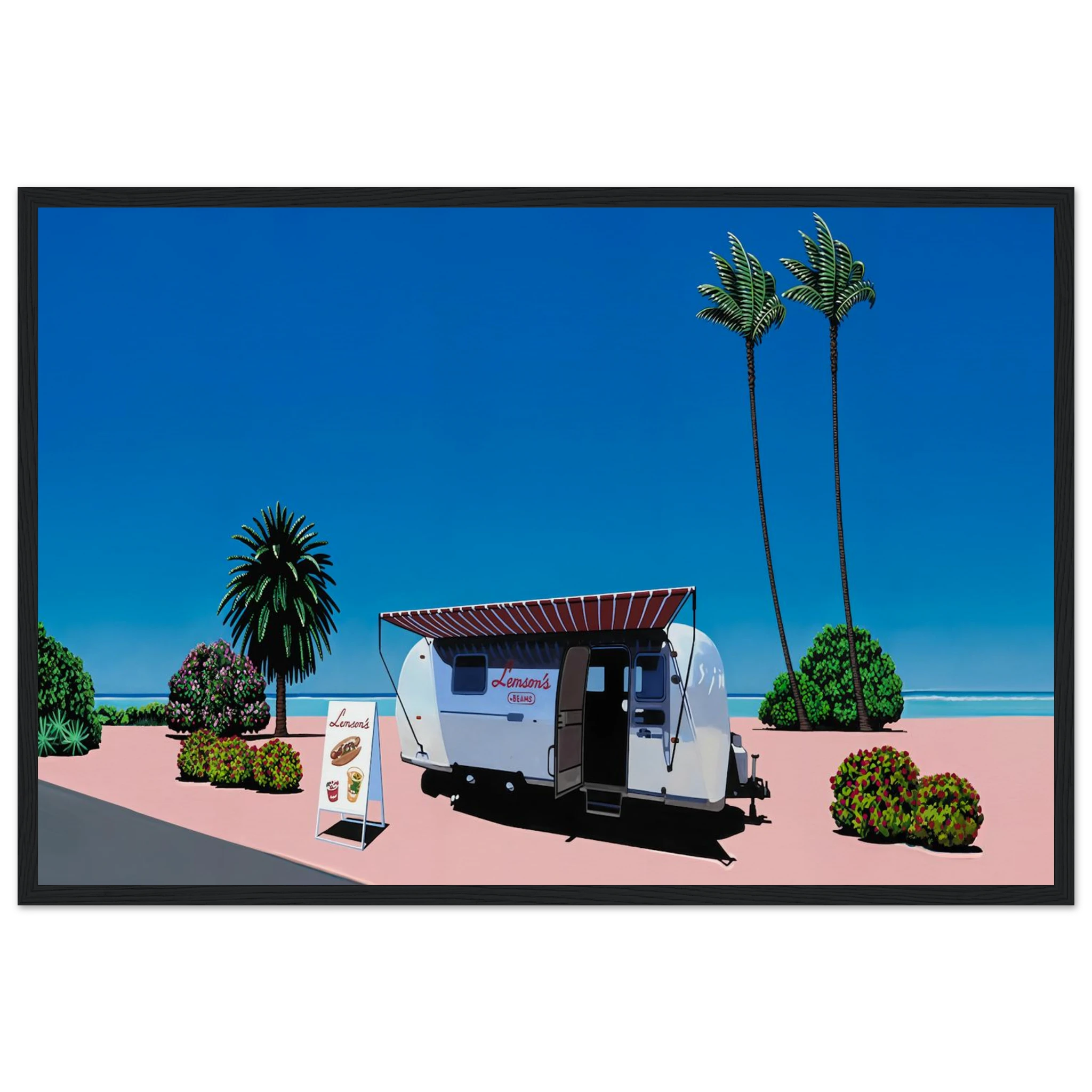 Lemson's Beams Framed Poster | Hiroshi Nagai Framed Prints Wall Art | Hiroshi Nagai Prints