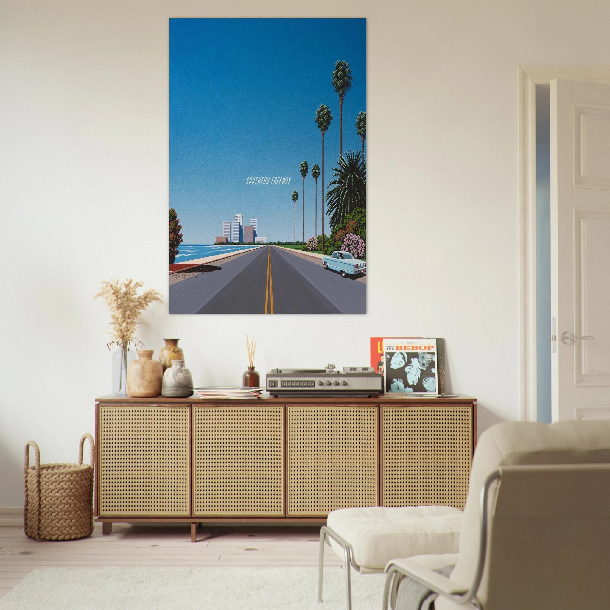 Southern Freeway Pictured Resort Poster | Hiroshi Nagai Poster | Hiroshi Nagai Prints