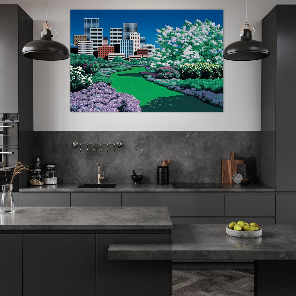 City Garden Poster | Hiroshi Nagai Poster | Hiroshi Nagai Prints