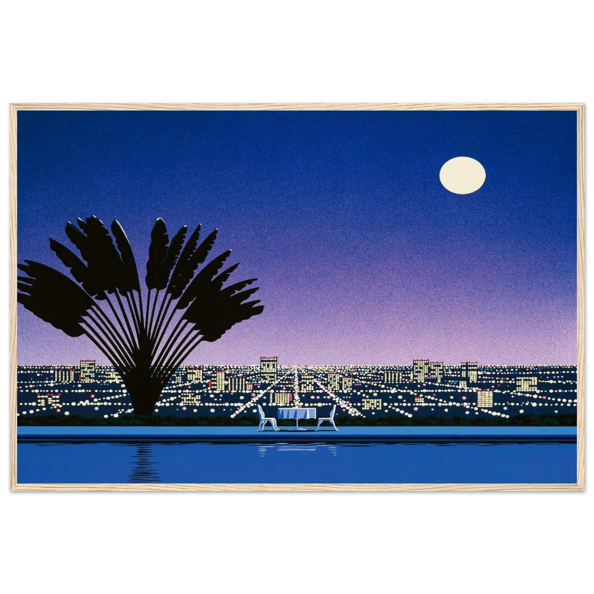 Onra - Nobody Has To Know Framed Poster | Hiroshi Nagai Framed Prints Wall Art | Hiroshi Nagai Prints