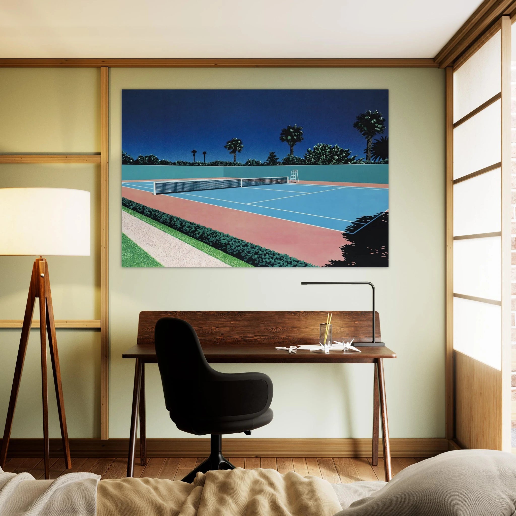 Tennis Court Poster | Hiroshi Nagai Poster | Hiroshi Nagai Prints