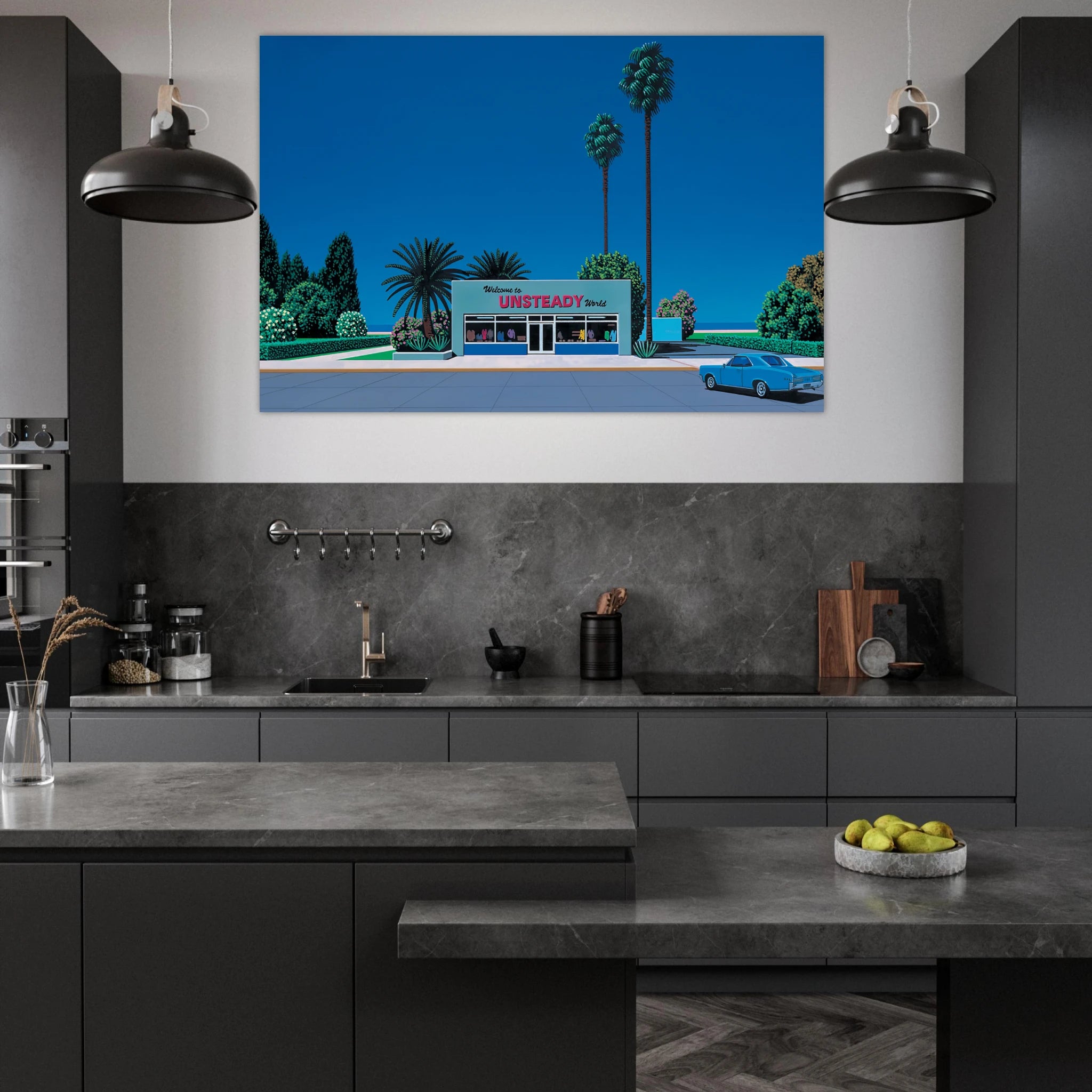 Unsteady World Poster | Hiroshi Nagai Poster | Hiroshi Nagai Prints