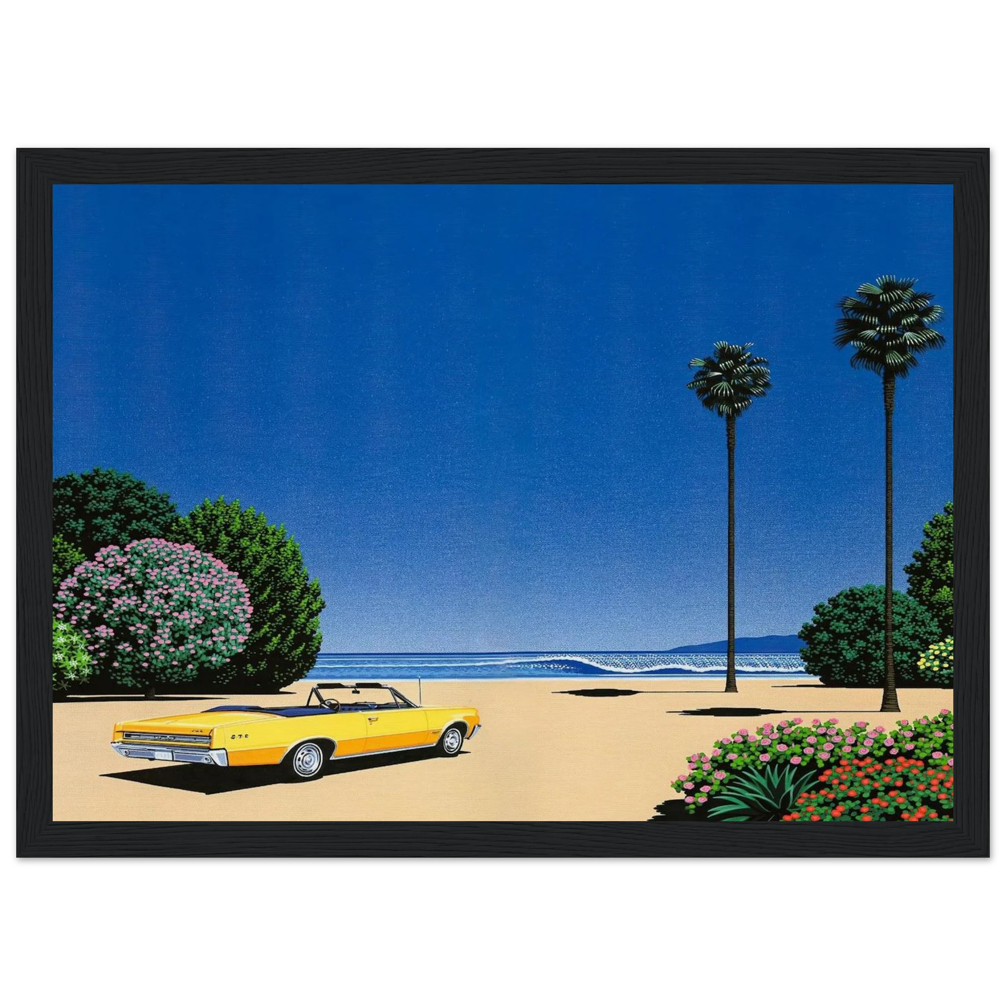 Sweet Breeze Alt Coastline at Lover’s Point Framed Poster | Hiroshi Nagai Framed Prints Wall Art | Hiroshi Nagai Prints