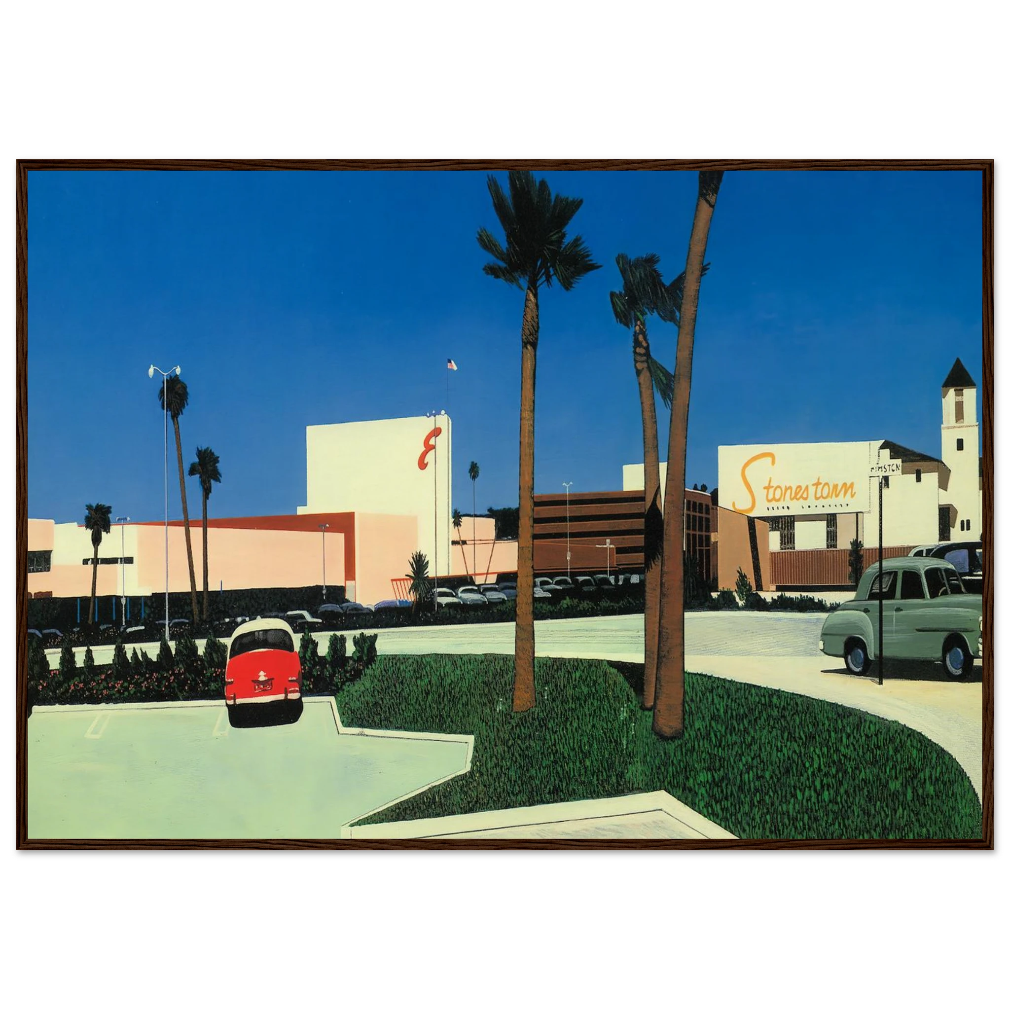 In the beginning Stonestown Framed Poster | Hiroshi Nagai Framed Prints Wall Art | Hiroshi Nagai Prints